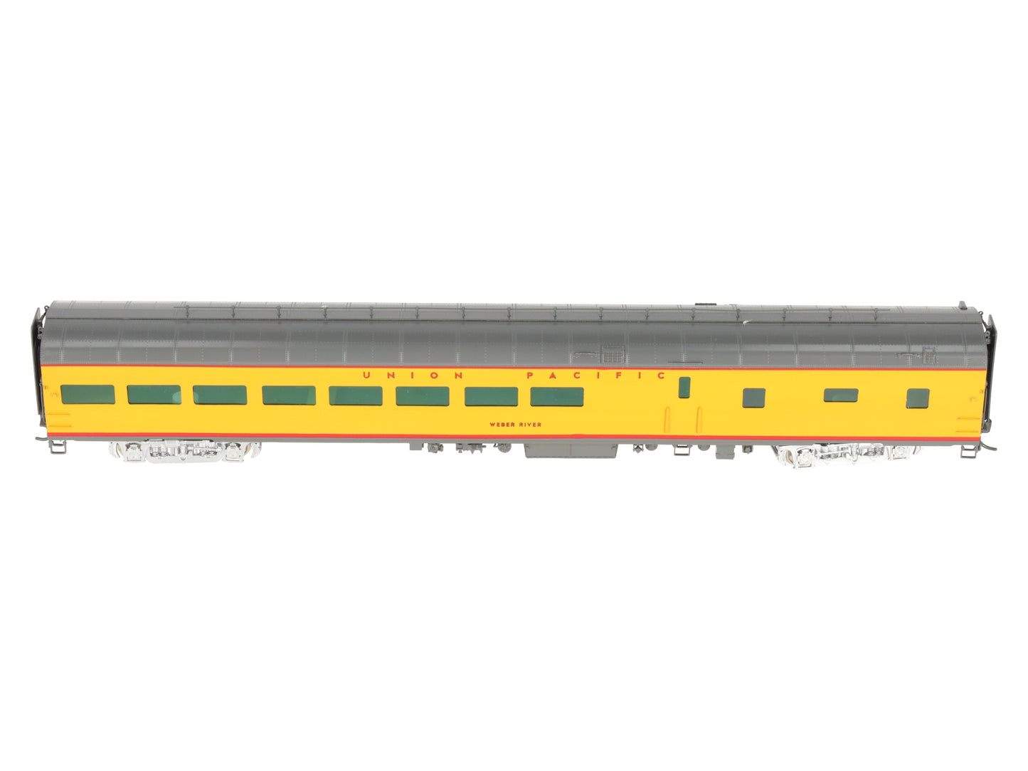 Wasatch HO BRASS Union Pacific "Weber River" Club Lounge Passenger Car- Painted/Box