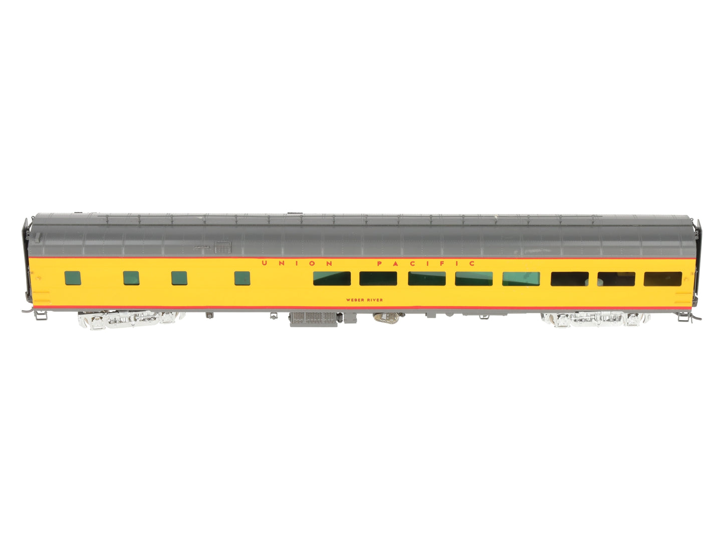 Wasatch HO BRASS Union Pacific "Weber River" Club Lounge Passenger Car- Painted/Box