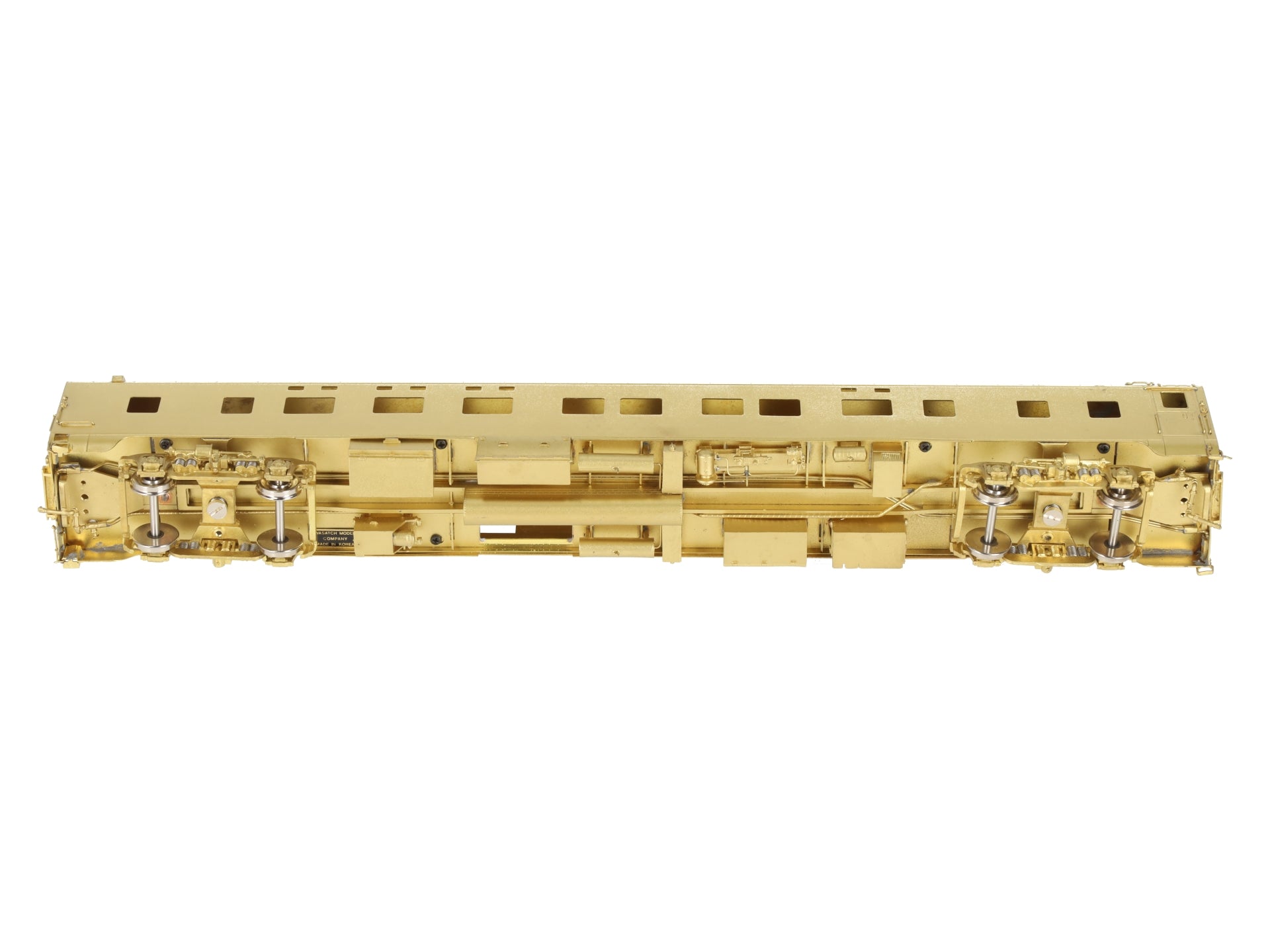 Wasatch HO BRASS Union Pacific 4069H 4-4-2 Imperial Sleeper Car- Unpainted EX/Box