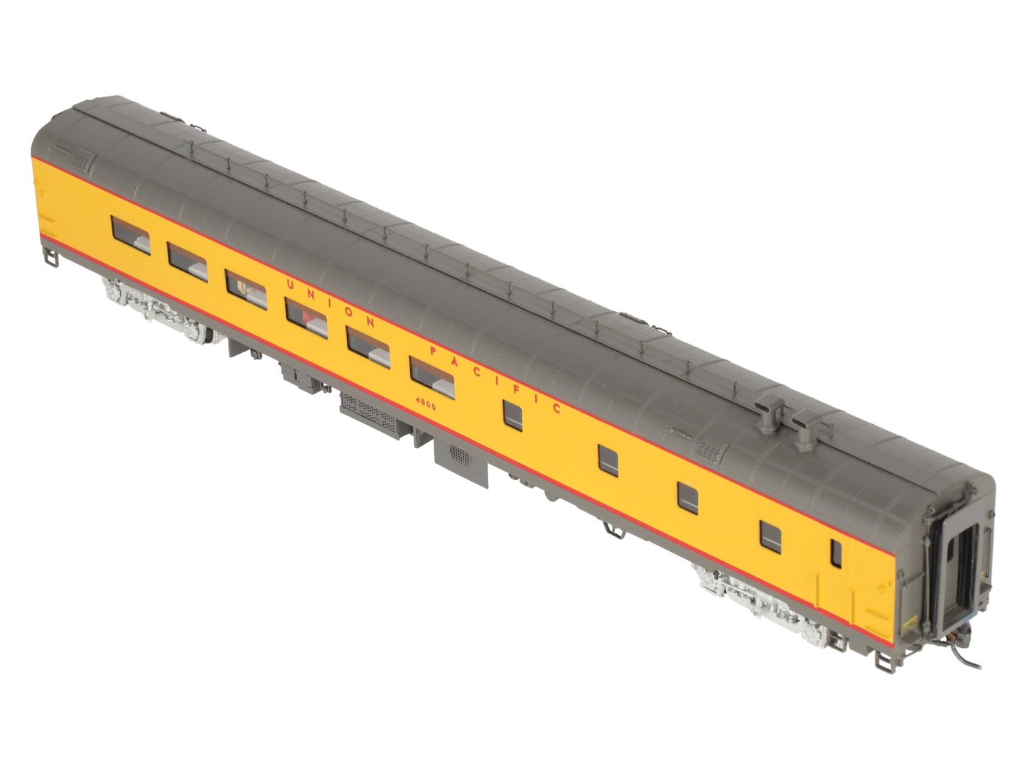 Wasatch HO Scale BRASS Union Pacific 4800 Series Diner Passenger Car- Painted/Box