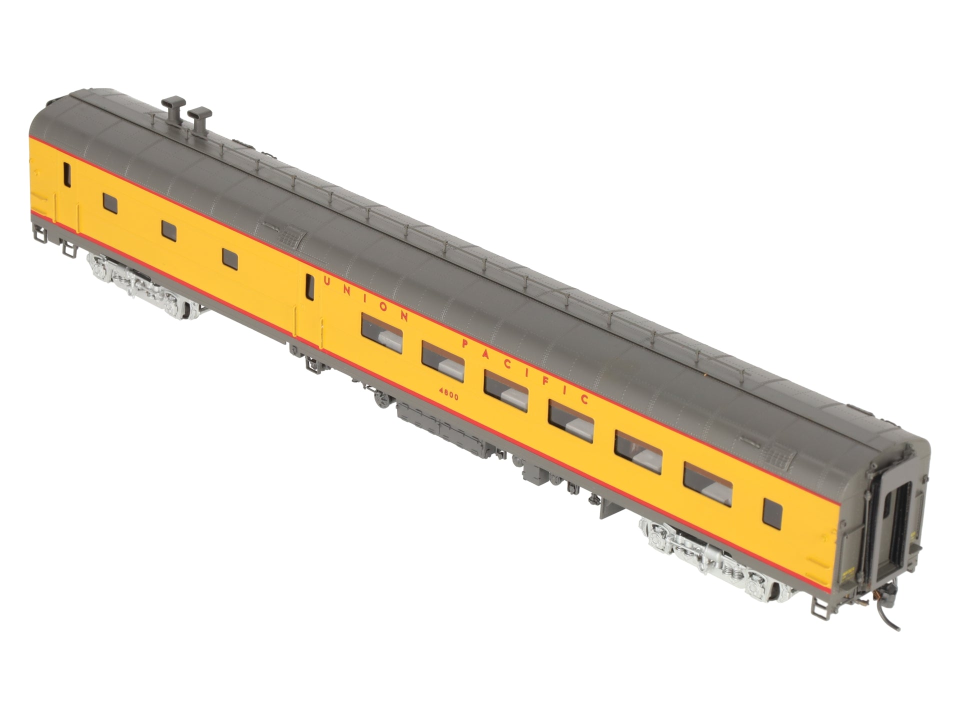 Wasatch HO Scale BRASS Union Pacific 4800 Series Diner Passenger Car- Painted/Box