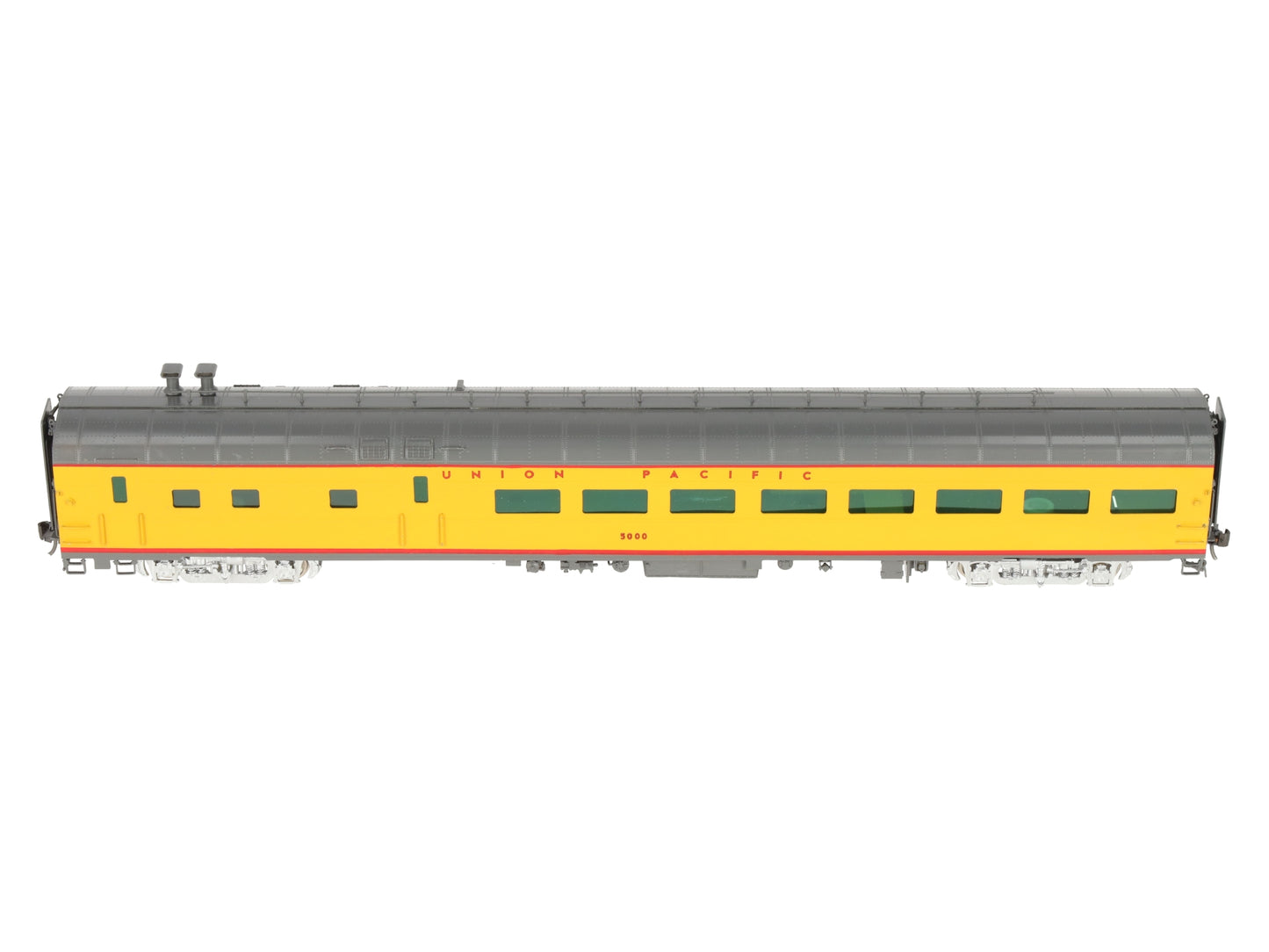 Wasatch HO Scale BRASS Union Pacific Cafe Lounge Passenger Car- Painted/Box
