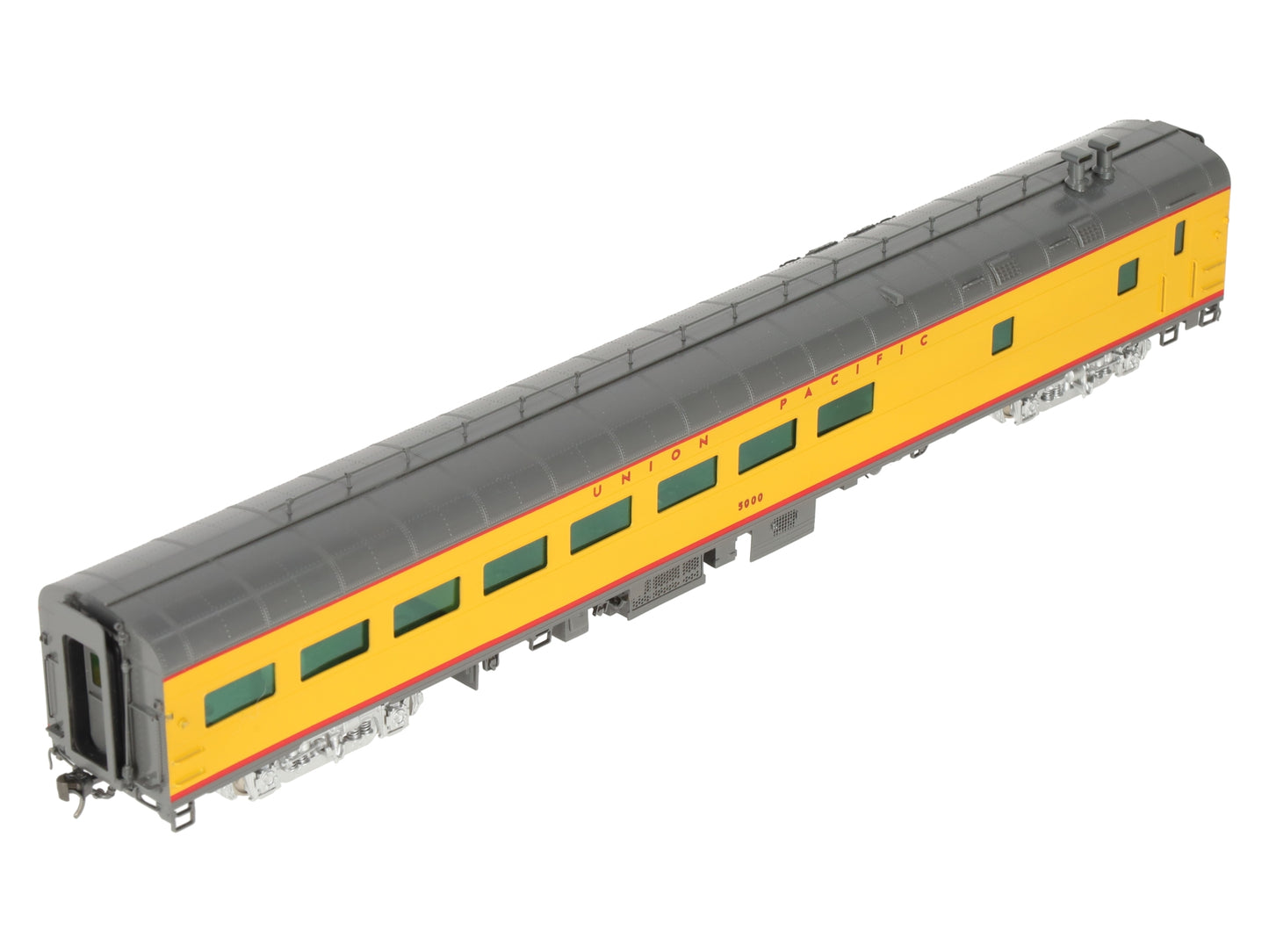 Wasatch HO Scale BRASS Union Pacific Cafe Lounge Passenger Car- Painted/Box