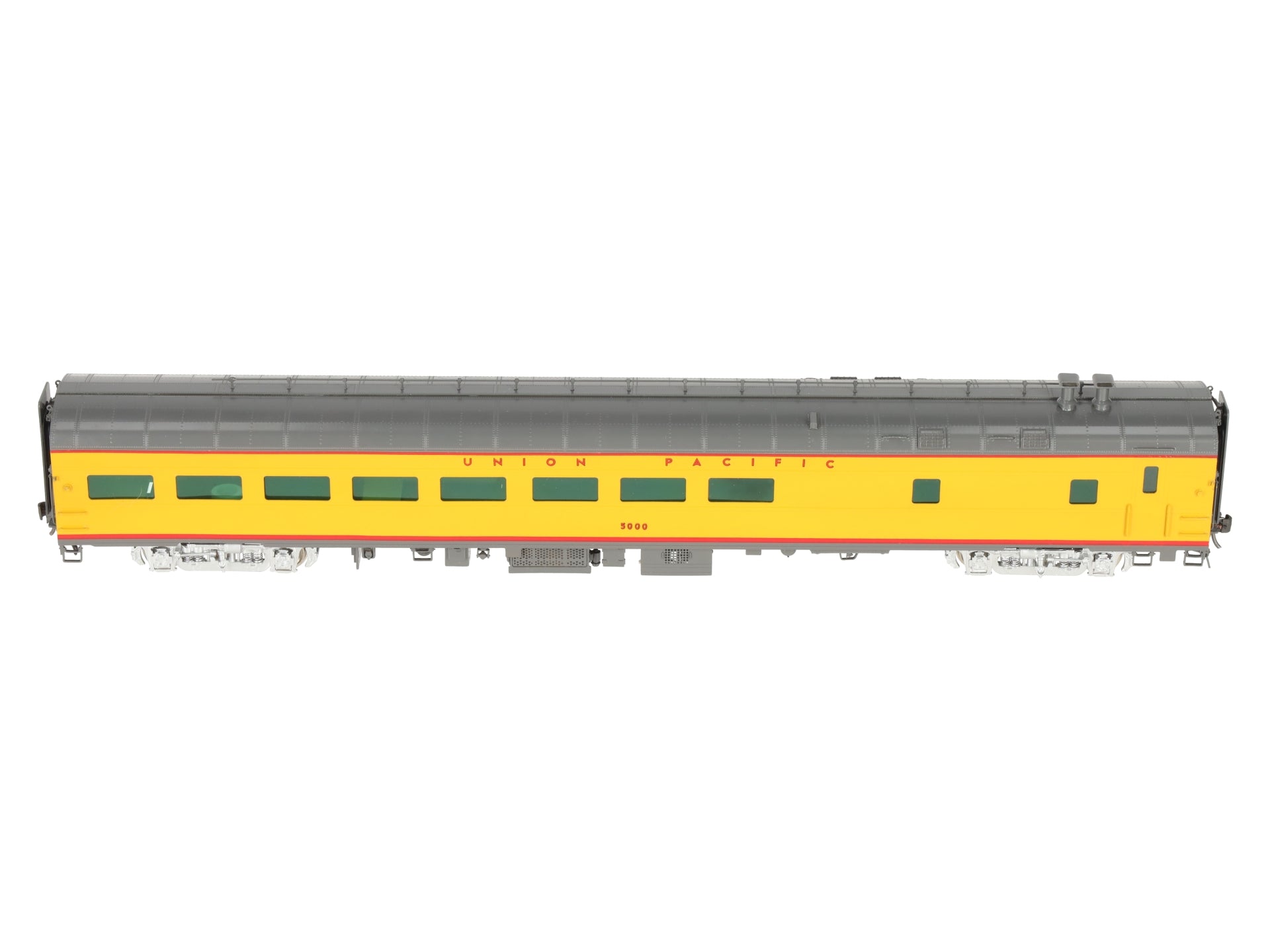 Wasatch HO Scale BRASS Union Pacific Cafe Lounge Passenger Car- Painted/Box