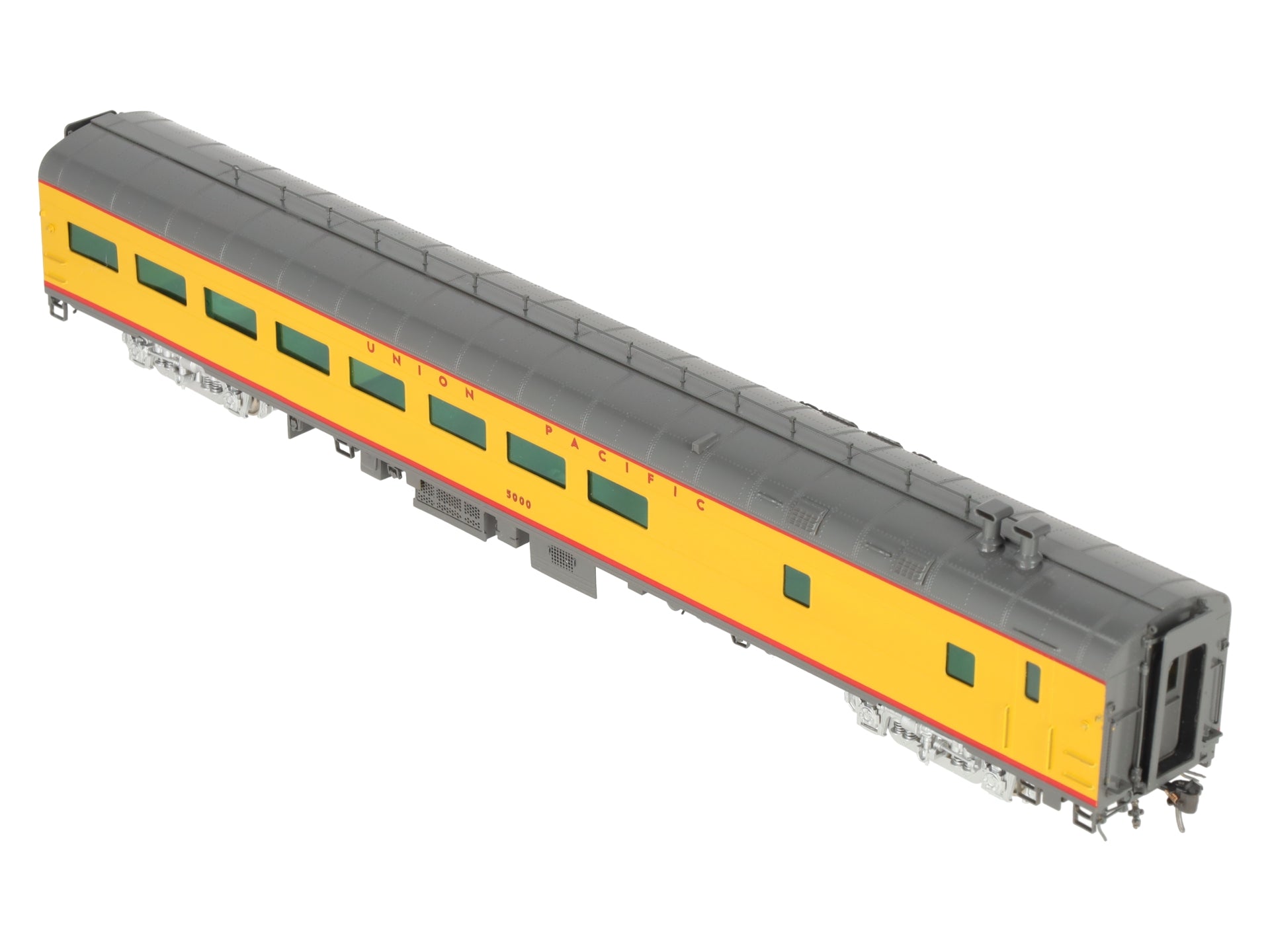 Wasatch HO Scale BRASS Union Pacific Cafe Lounge Passenger Car- Painted/Box