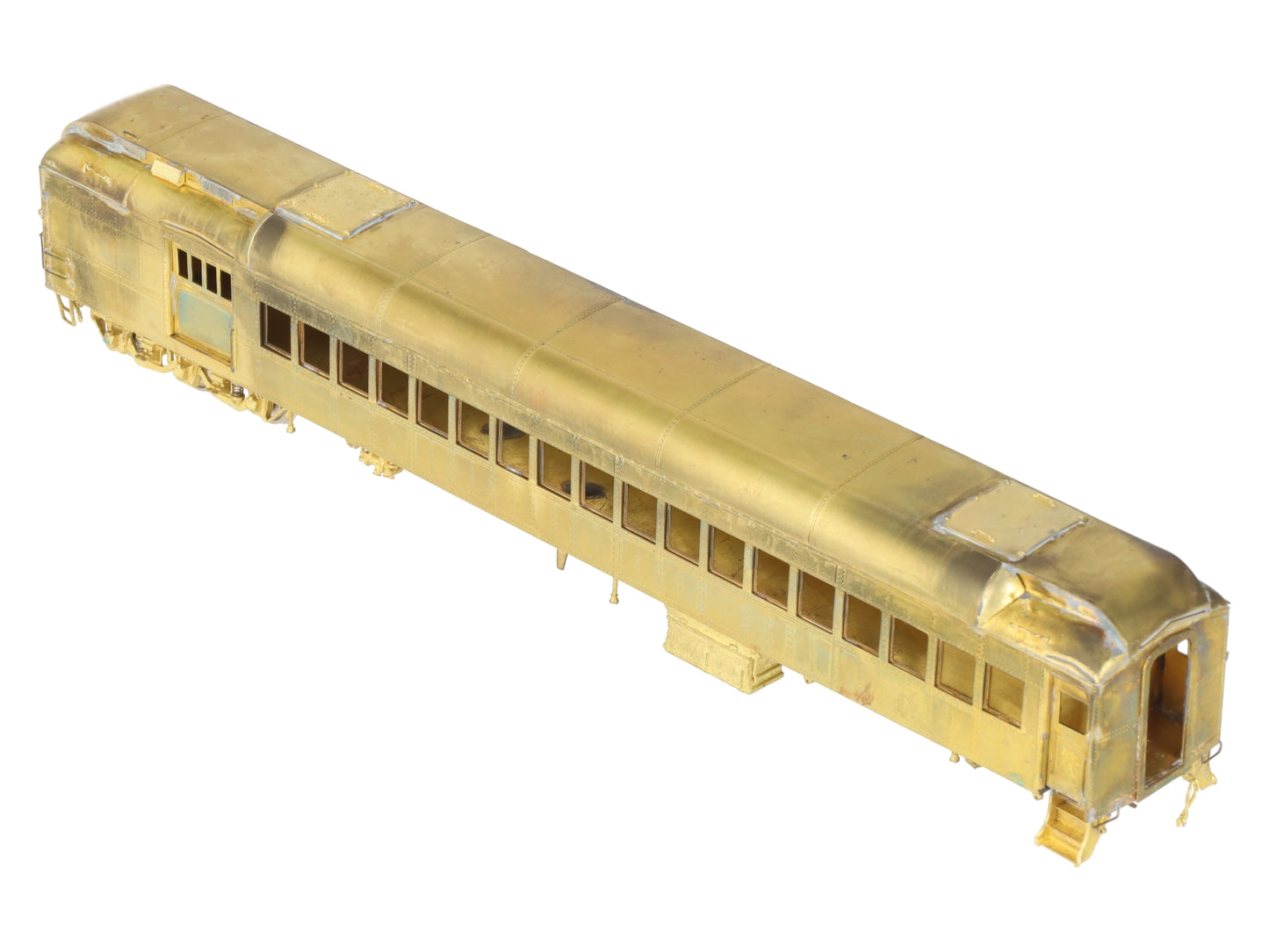 Wasatch HO Scale BRASS Passenger Coach Car- Unpainted VG