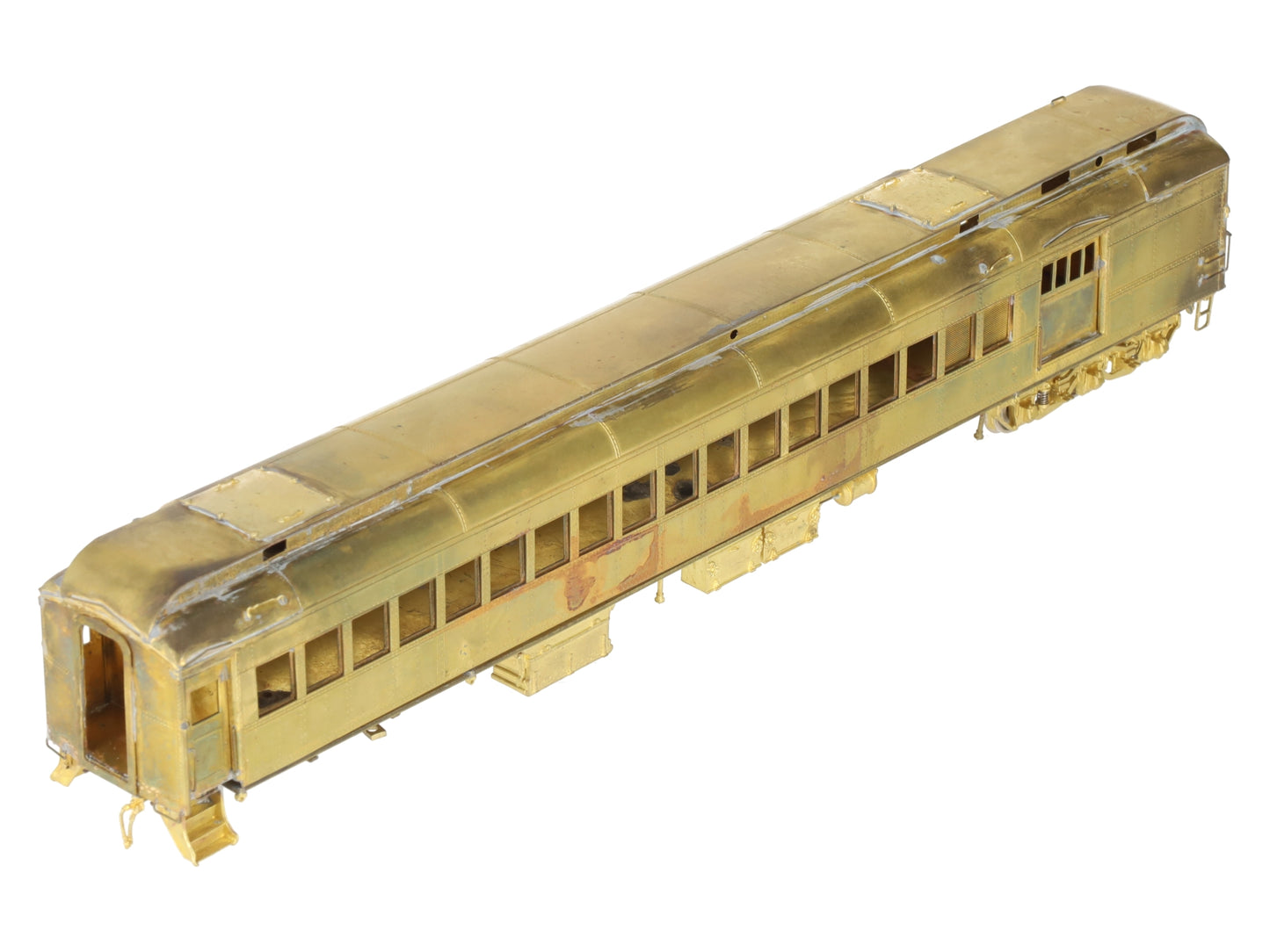 Wasatch HO Scale BRASS Passenger Coach Car- Unpainted VG