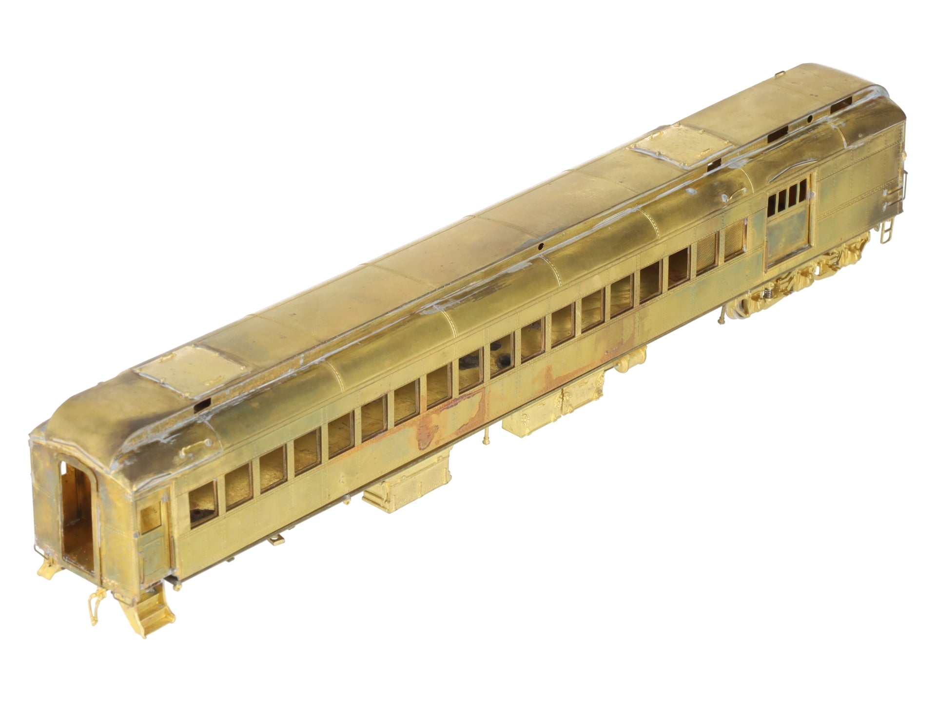 Wasatch HO Scale BRASS Passenger Coach Car- Unpainted VG