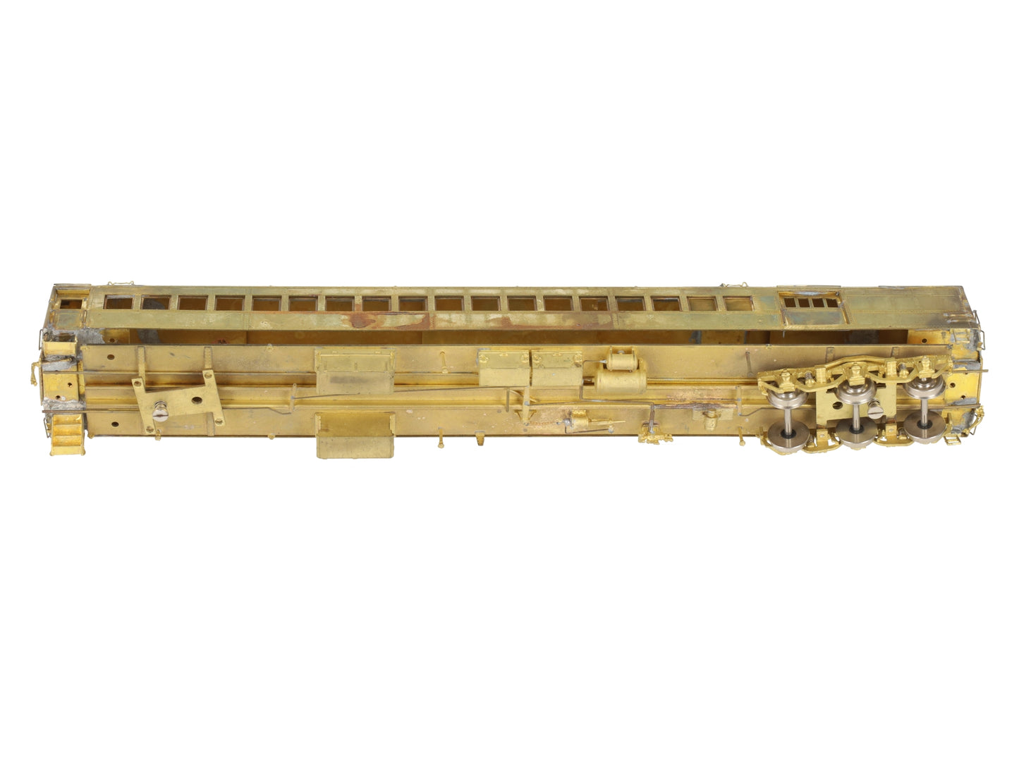Wasatch HO Scale BRASS Passenger Coach Car- Unpainted VG