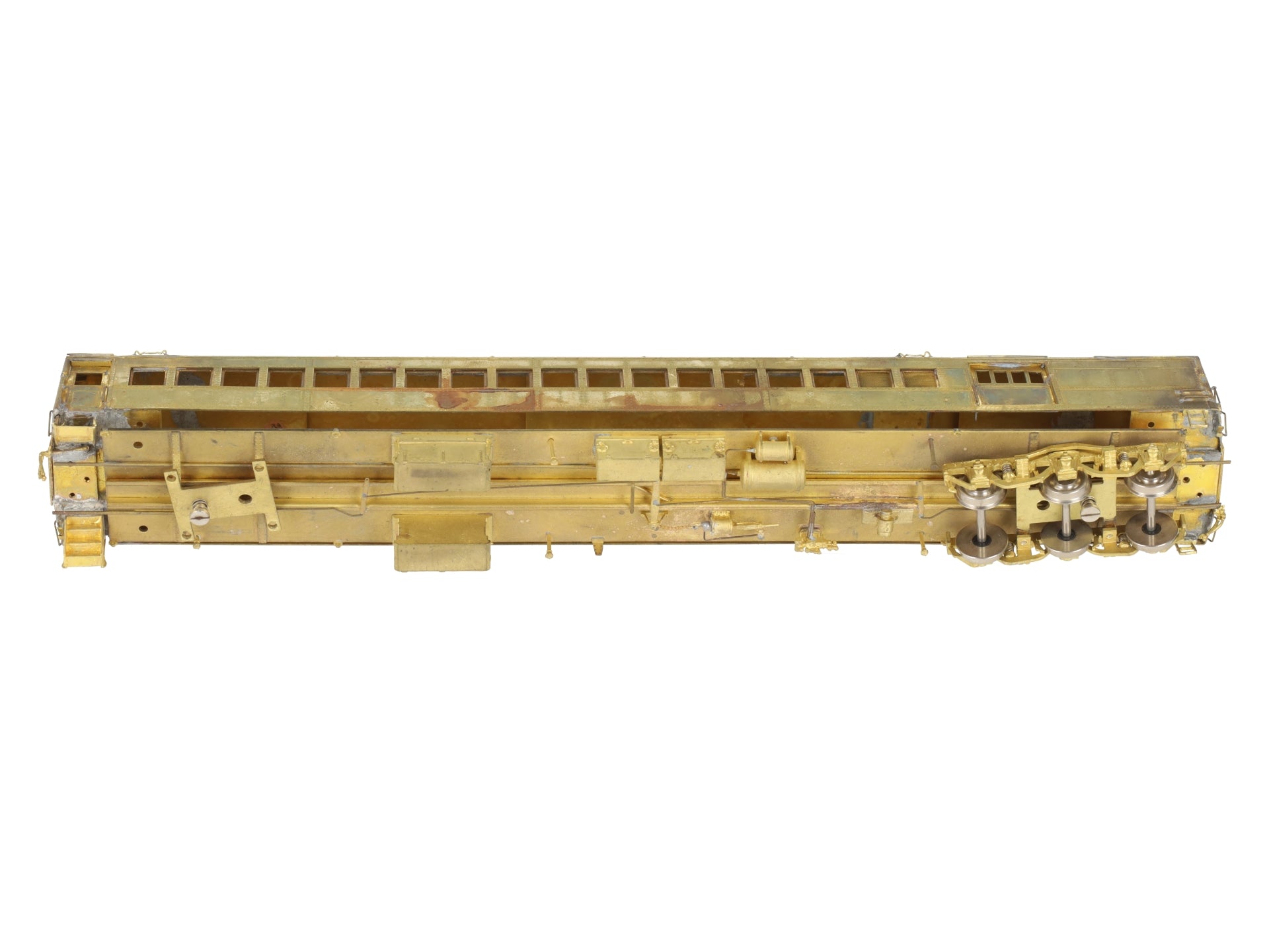 Wasatch HO Scale BRASS Passenger Coach Car- Unpainted VG