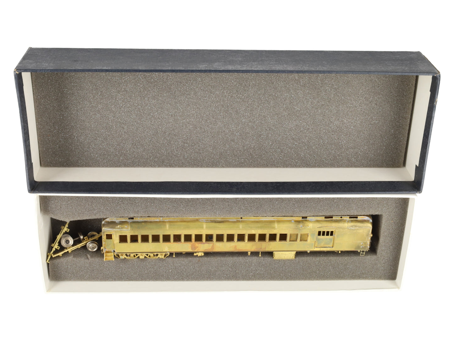 Wasatch HO Scale BRASS Passenger Coach Car- Unpainted VG