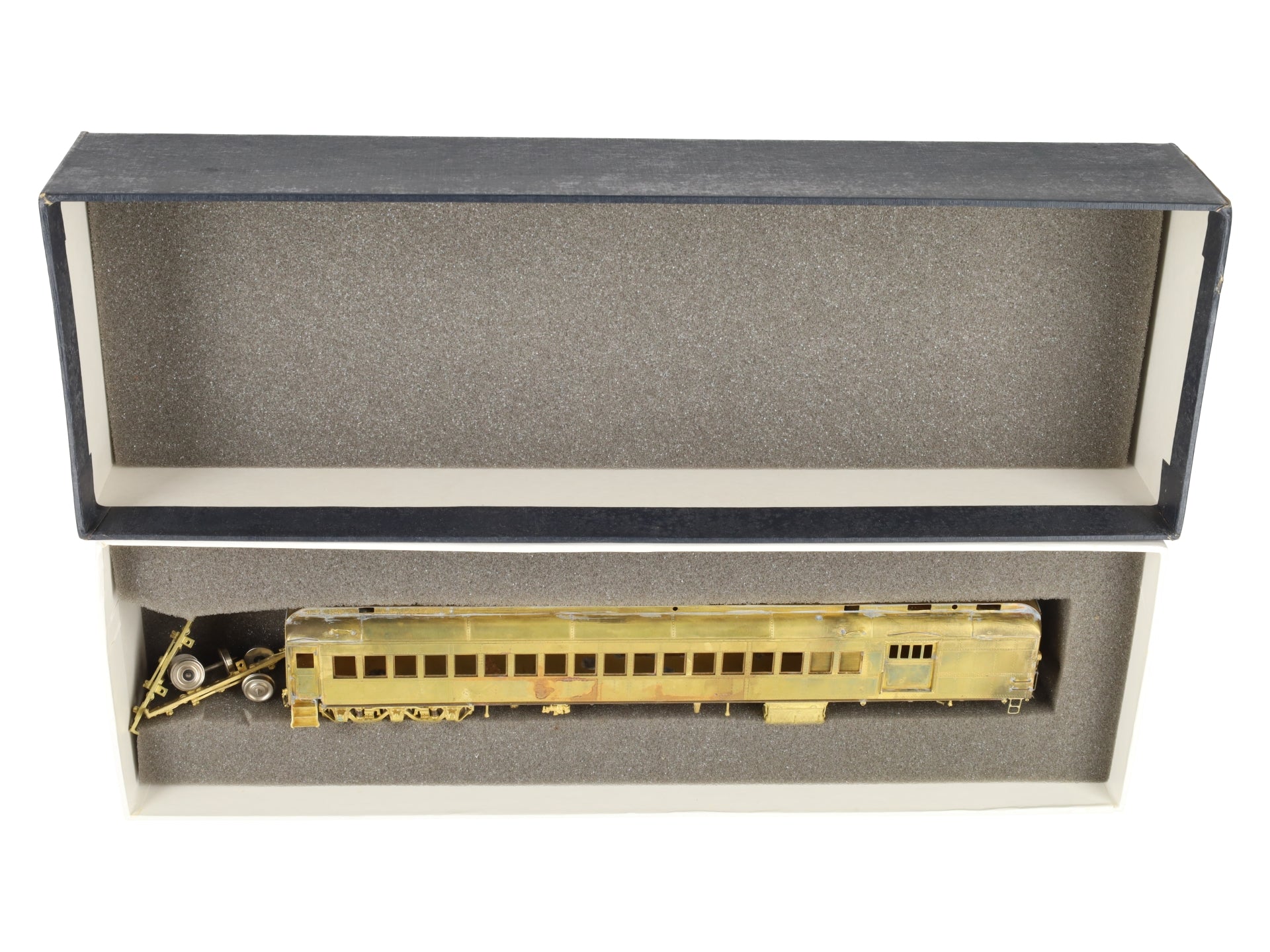 Wasatch HO Scale BRASS Passenger Coach Car- Unpainted VG