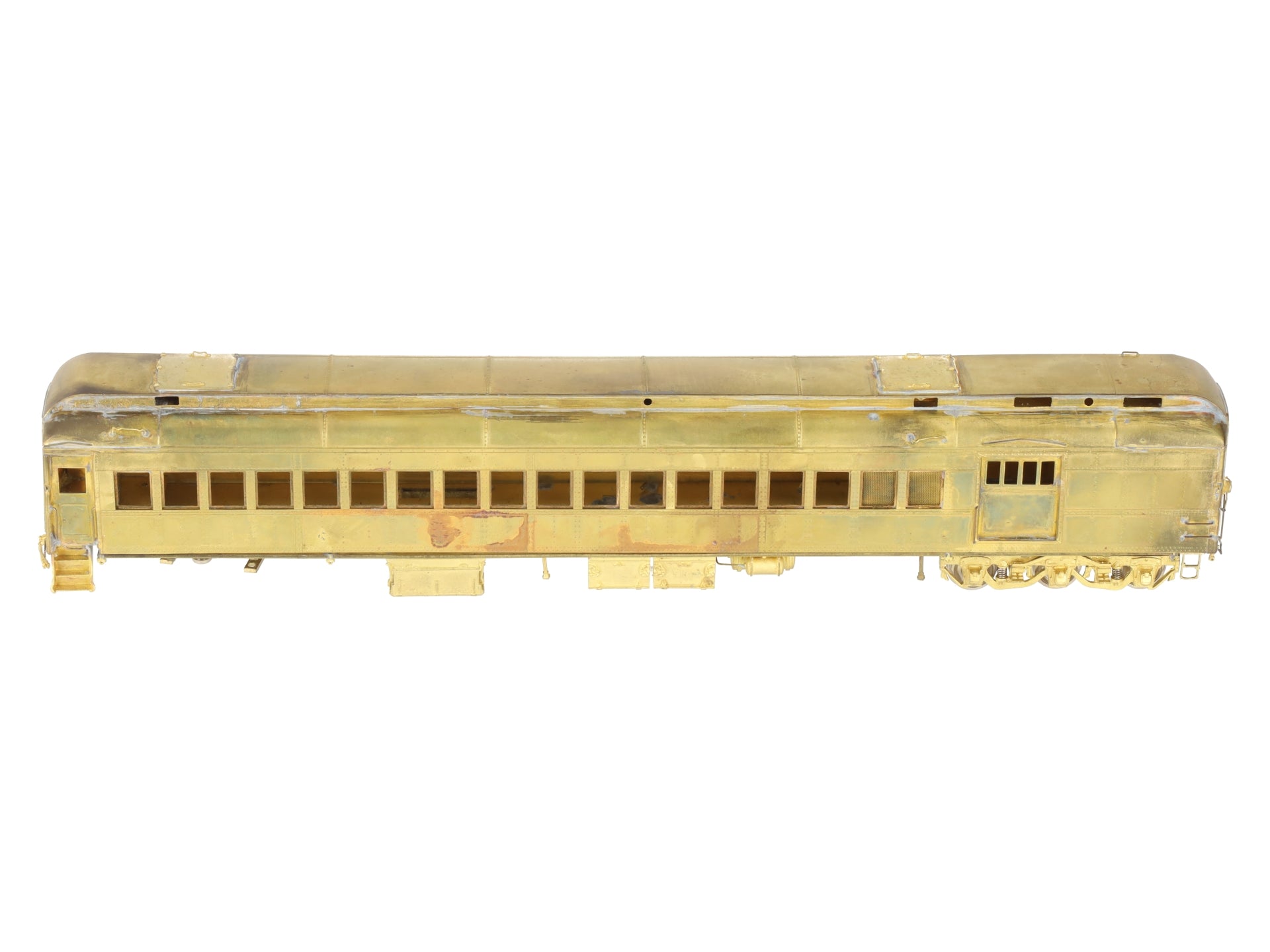 Wasatch HO Scale BRASS Passenger Coach Car- Unpainted VG