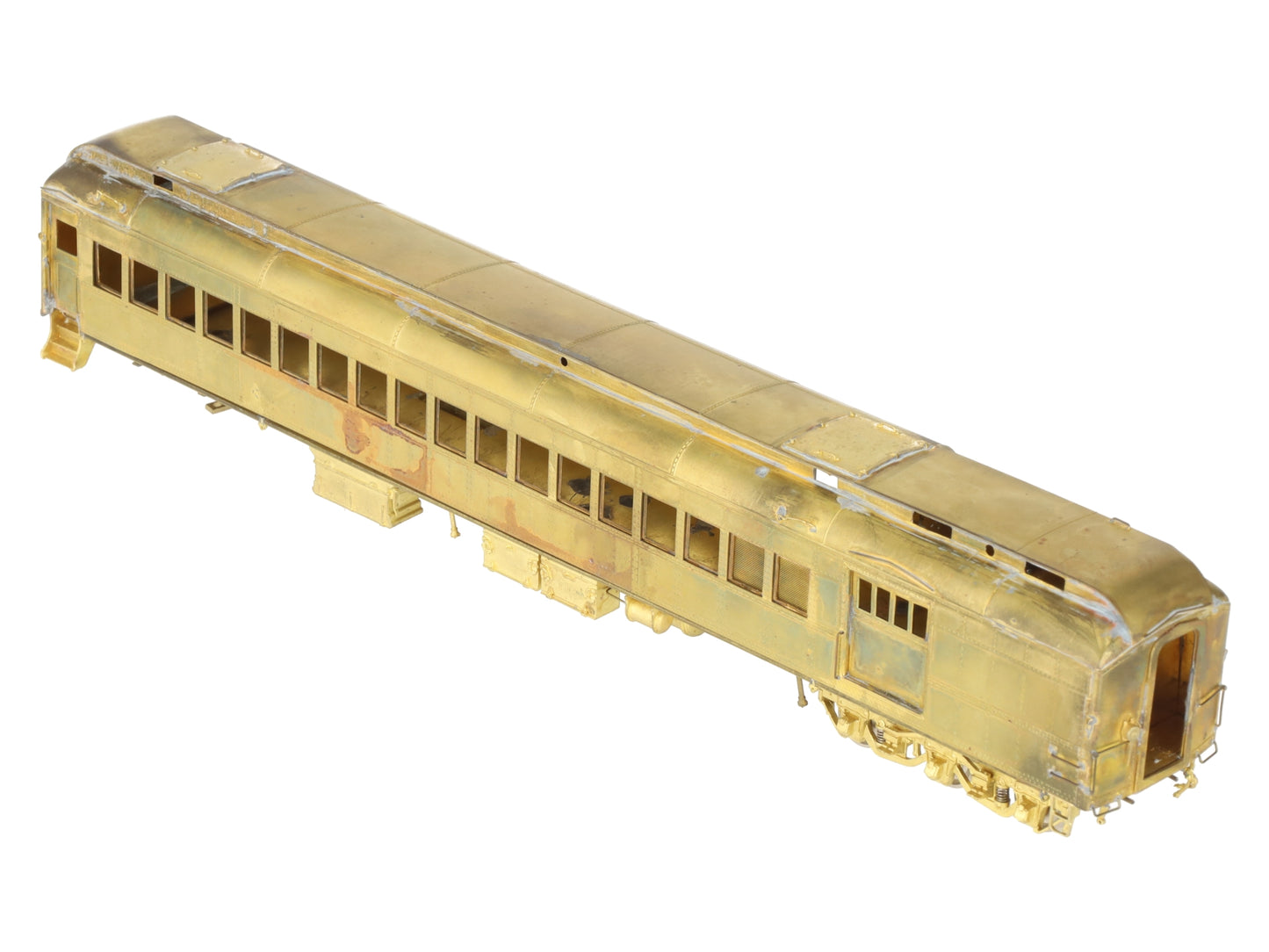 Wasatch HO Scale BRASS Passenger Coach Car- Unpainted VG