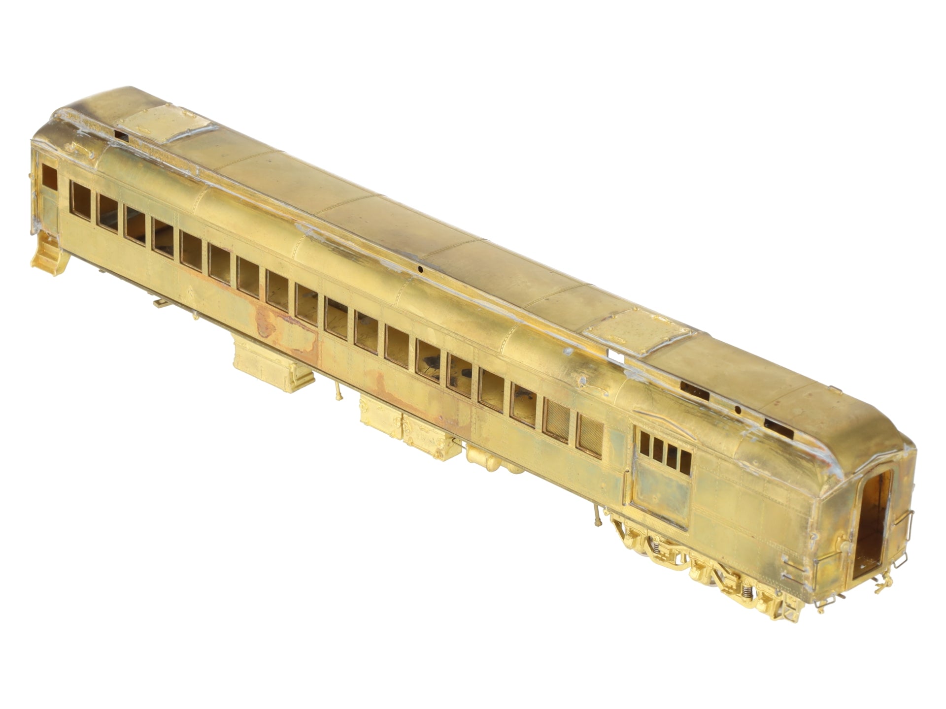 Wasatch HO Scale BRASS Passenger Coach Car- Unpainted VG