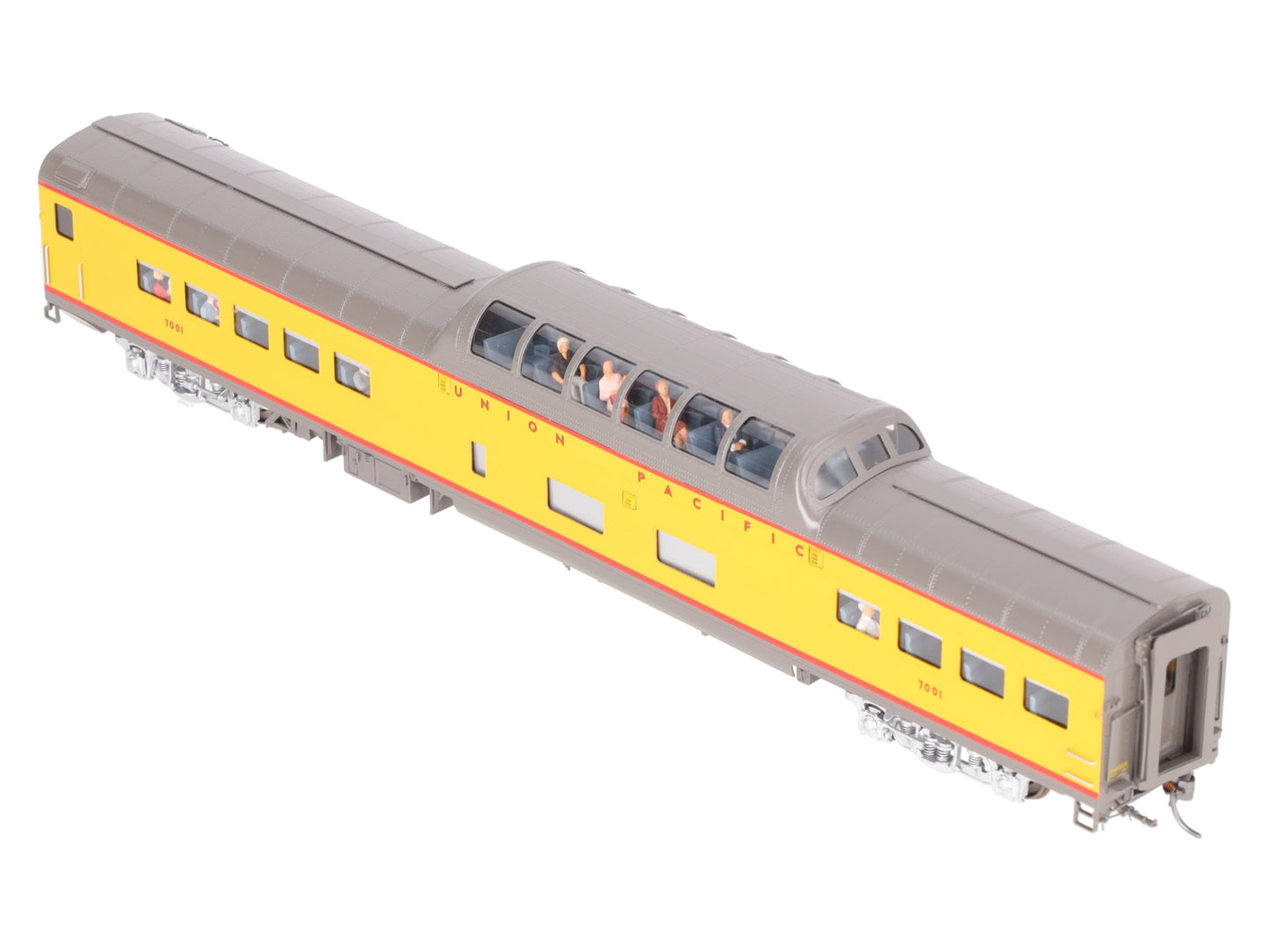 Wasatch HO Scale Union Pacific 7000 Series Dome Coach Passenger Car- Painted/Box
