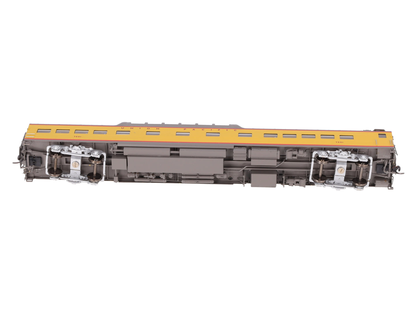 Wasatch HO Scale Union Pacific 7000 Series Dome Coach Passenger Car- Painted/Box