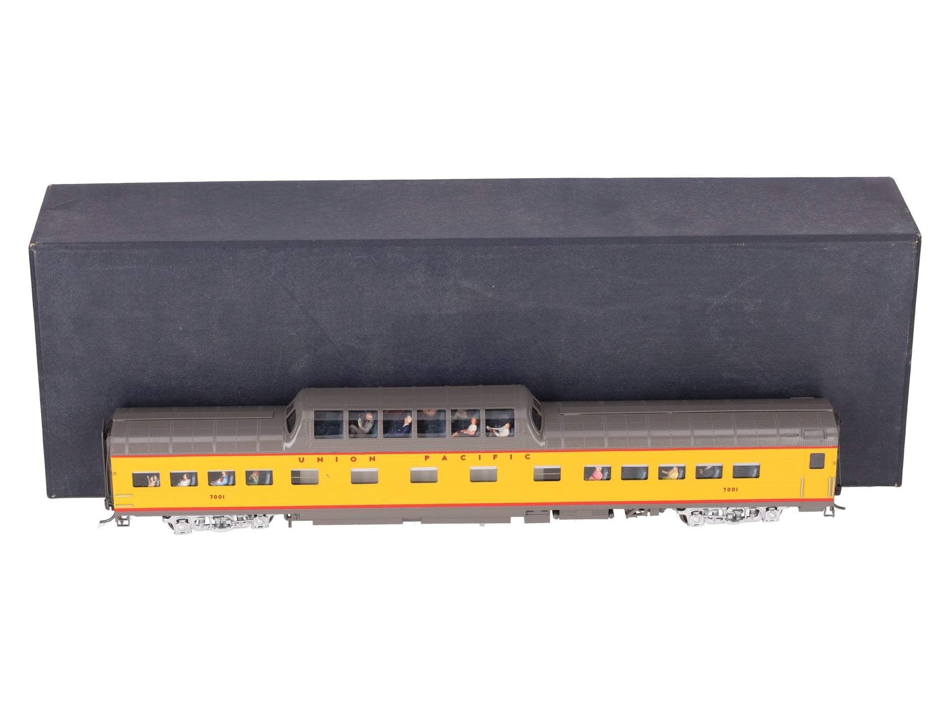 Wasatch HO Scale Union Pacific 7000 Series Dome Coach Passenger Car- Painted/Box