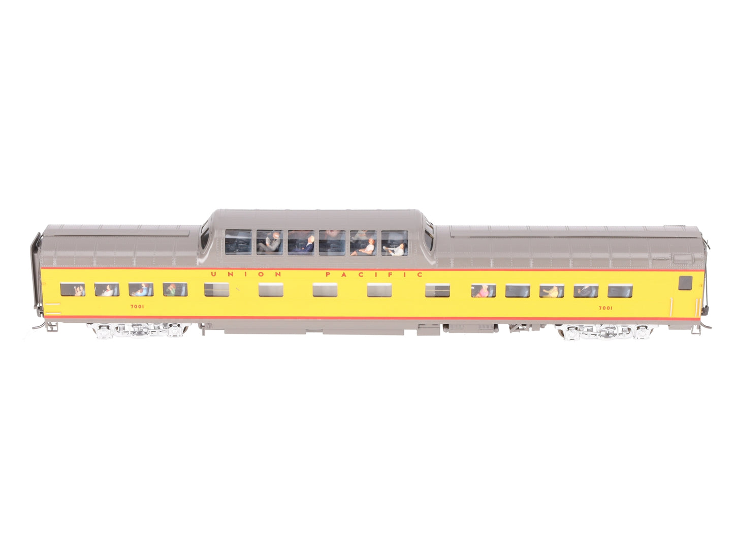 Wasatch HO Scale Union Pacific 7000 Series Dome Coach Passenger Car- Painted/Box