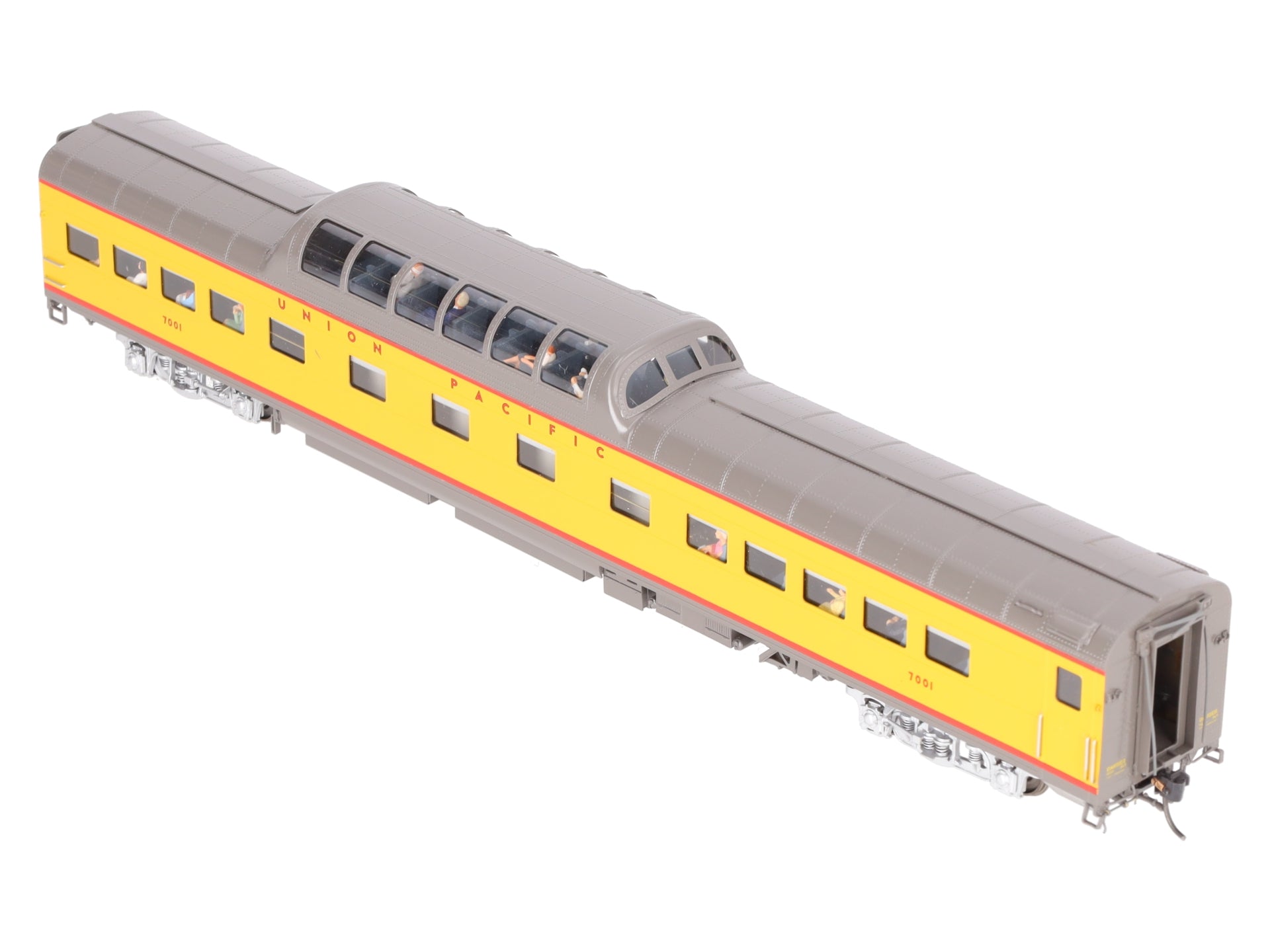 Wasatch HO Scale Union Pacific 7000 Series Dome Coach Passenger Car- Painted/Box