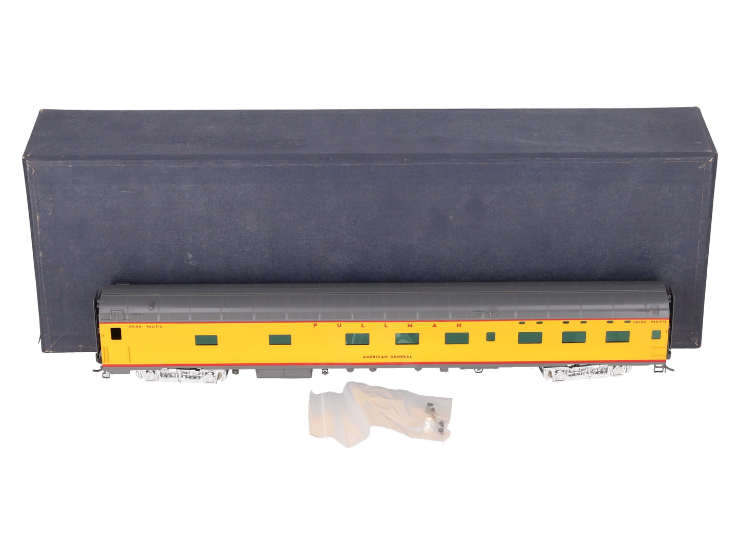 Wasatch HO BRASS Scale Union Pacific American Sleeper Car Built in 1949- Painted/Box