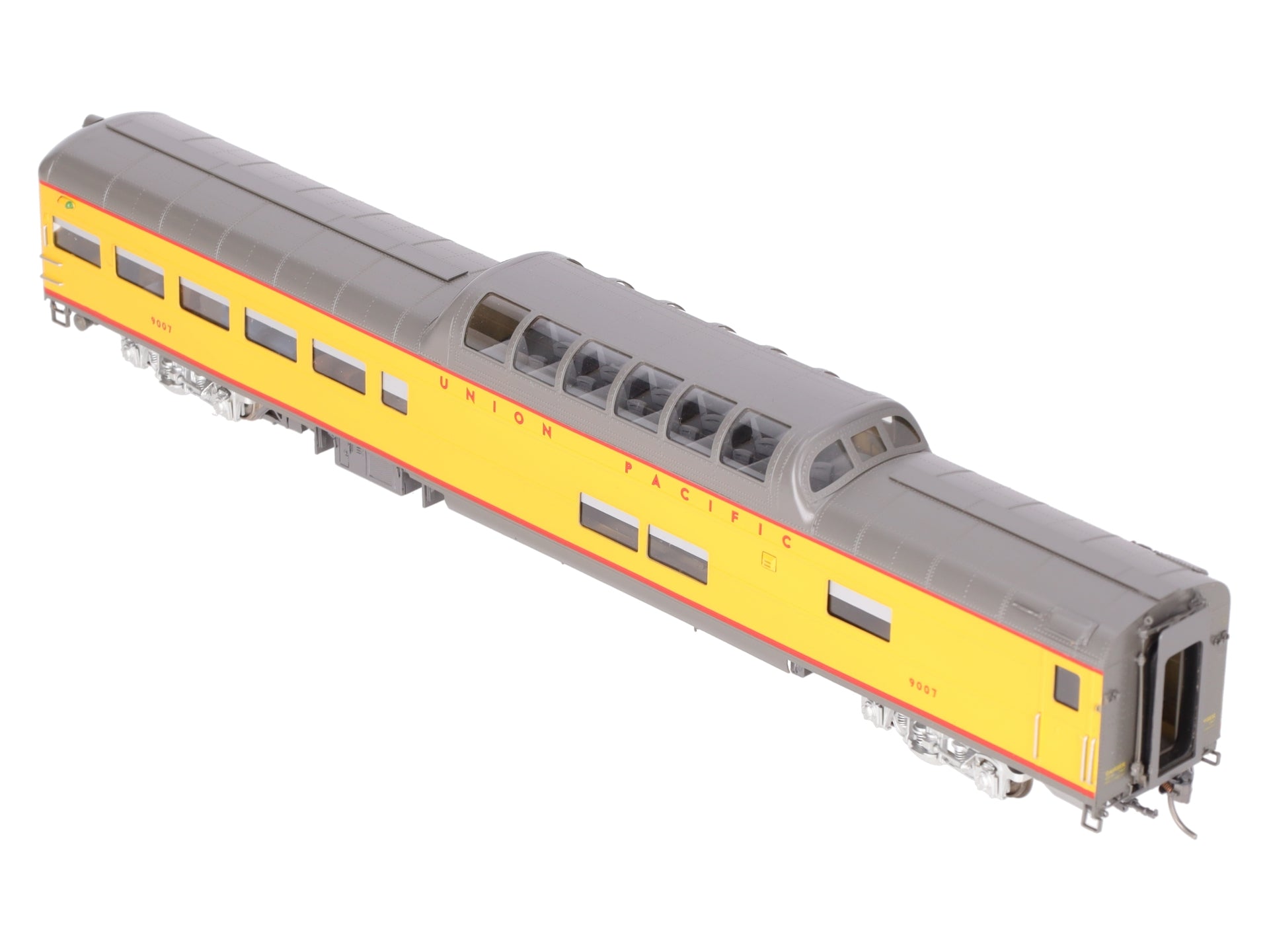 Wasatch HO Scale BRASS Union Pacific 9000 Series Dome Observation Car - Painted/Box