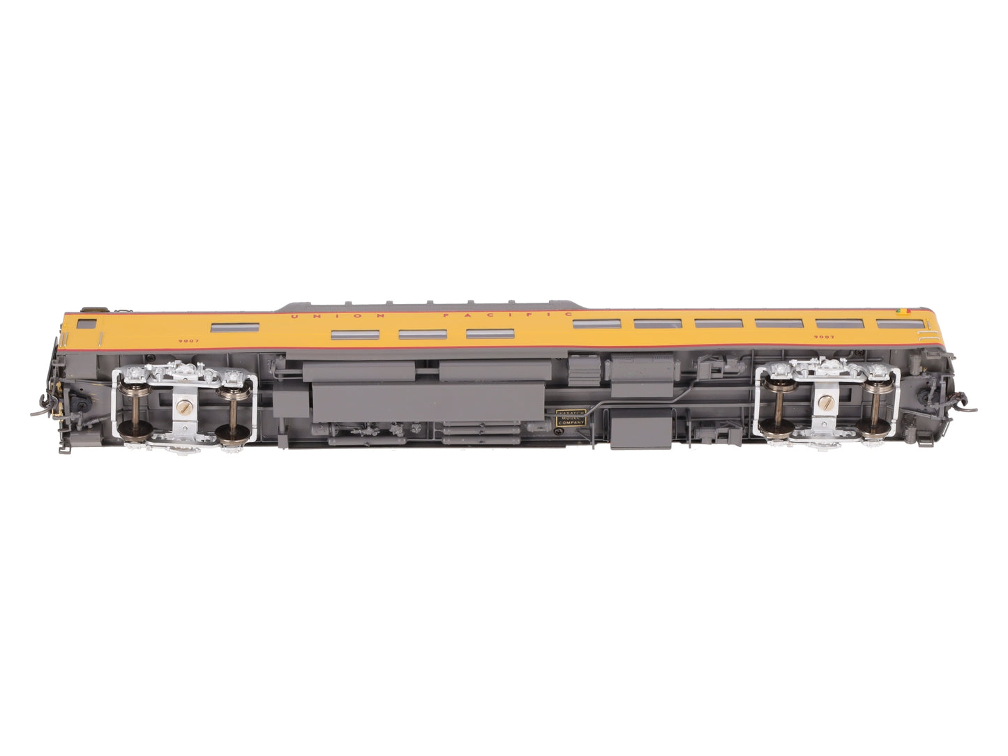 Wasatch HO Scale BRASS Union Pacific 9000 Series Dome Observation Car - Painted/Box