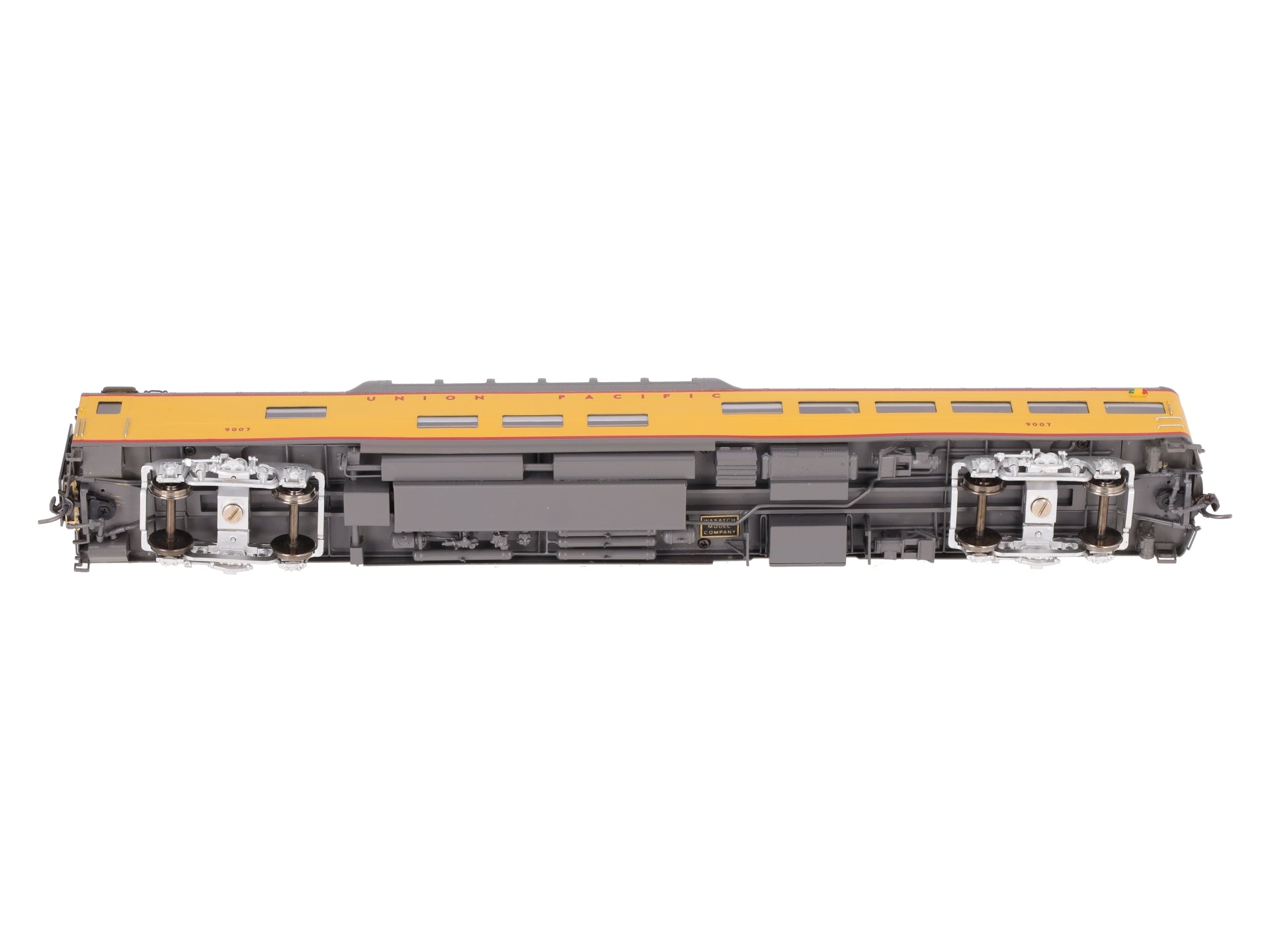 Wasatch HO Scale BRASS Union Pacific 9000 Series Dome Observation Car - Painted/Box
