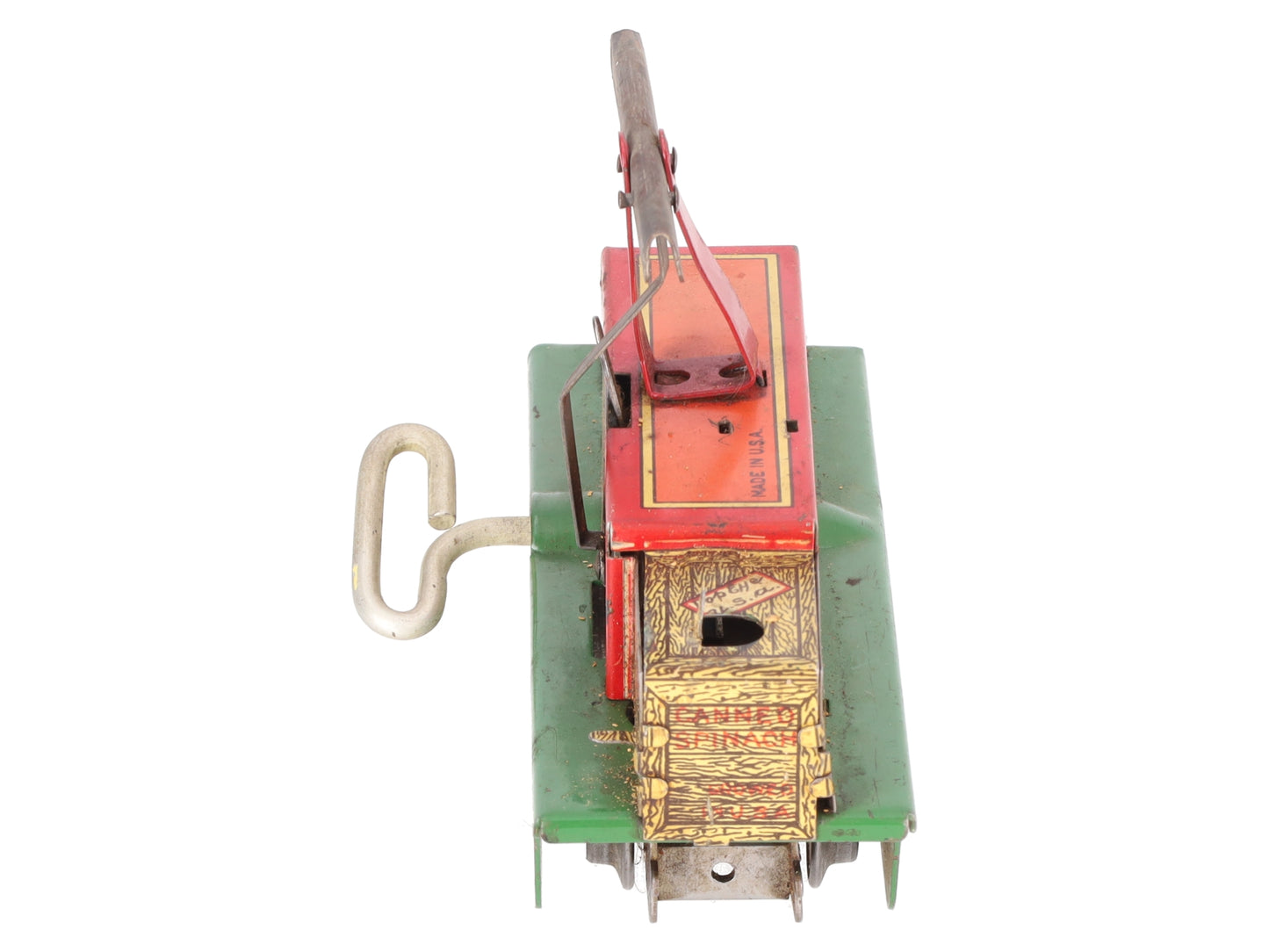 Marx Vintage O Gauge Wind-Up Popeye Handcar VG