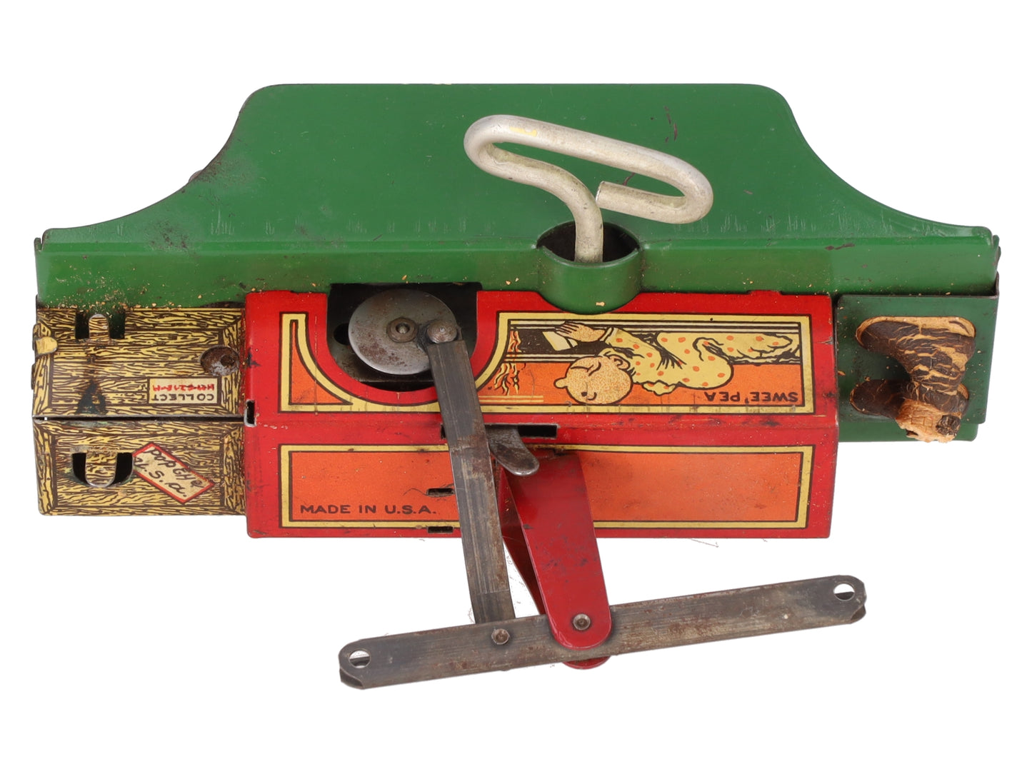 Marx Vintage O Gauge Wind-Up Popeye Handcar VG