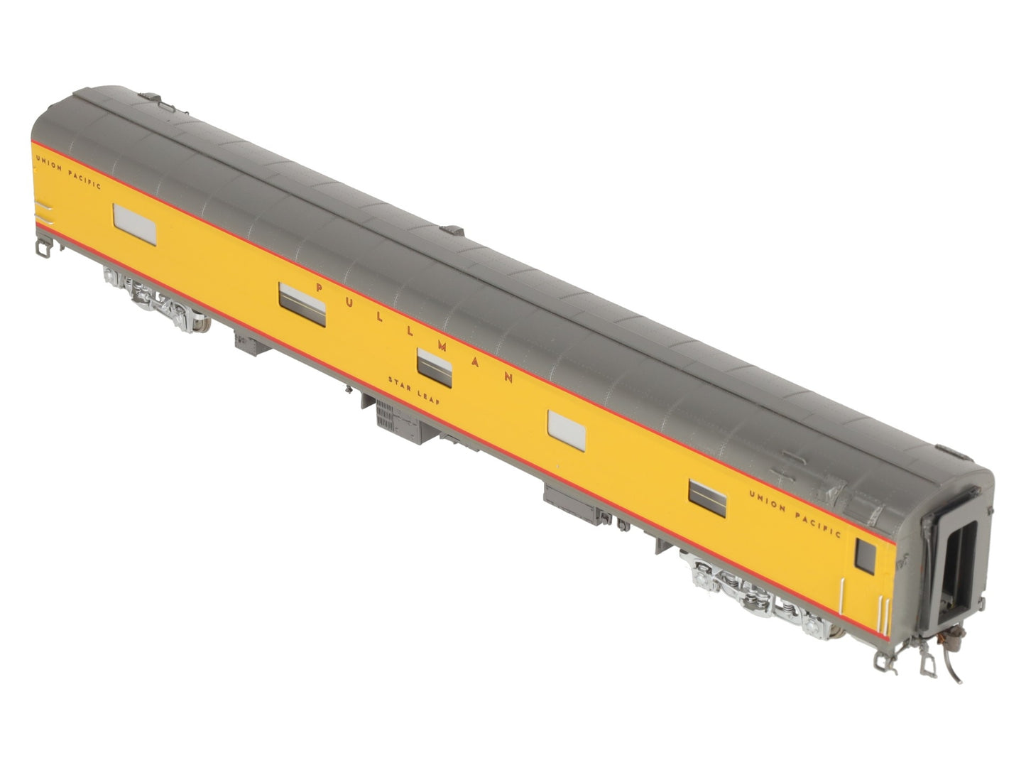 Wasatch HO Scale BRASS Union Pacific 11 BR Star Sleeper Passenger Car- Painted/Box