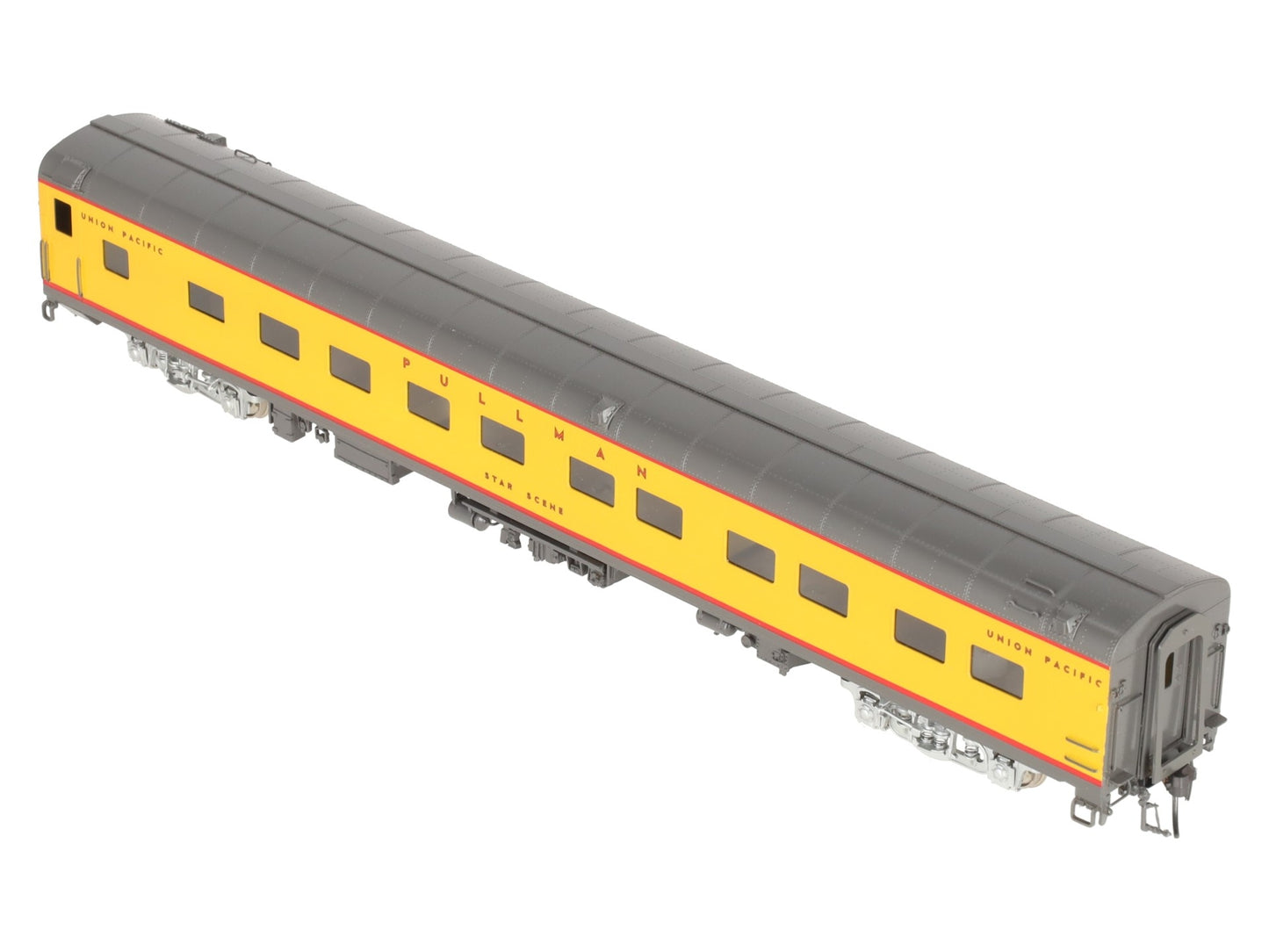Wasatch HO Scale BRASS Union Pacific 11 BR Star Sleeper Passenger Car- Painted/Box