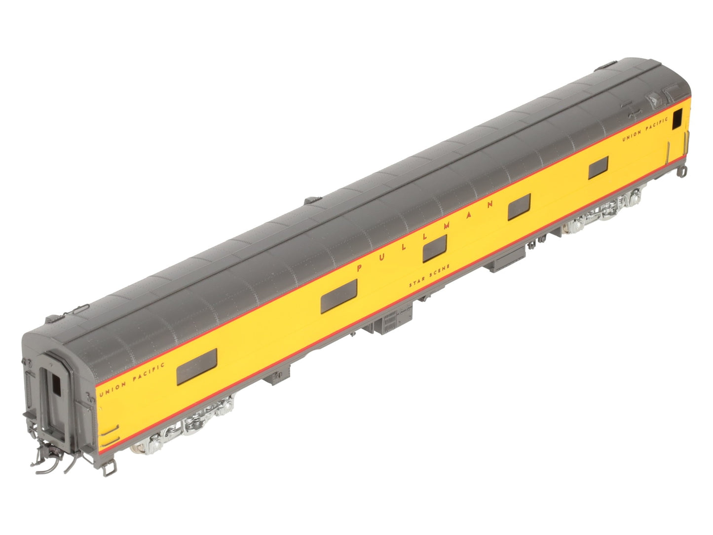 Wasatch HO Scale BRASS Union Pacific 11 BR Star Sleeper Passenger Car- Painted/Box