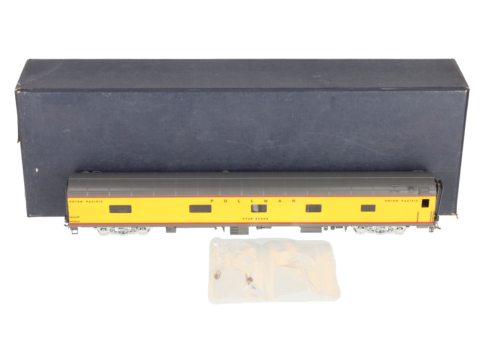 Wasatch HO Scale BRASS Union Pacific 11 BR Star Sleeper Passenger Car- Painted/Box
