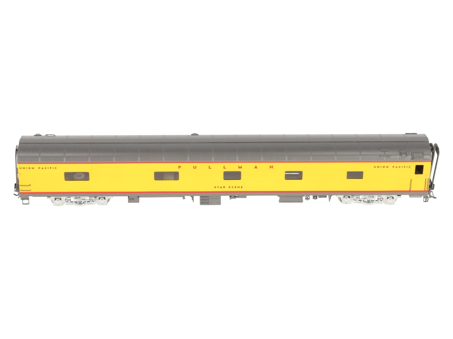 Wasatch HO Scale BRASS Union Pacific 11 BR Star Sleeper Passenger Car- Painted/Box