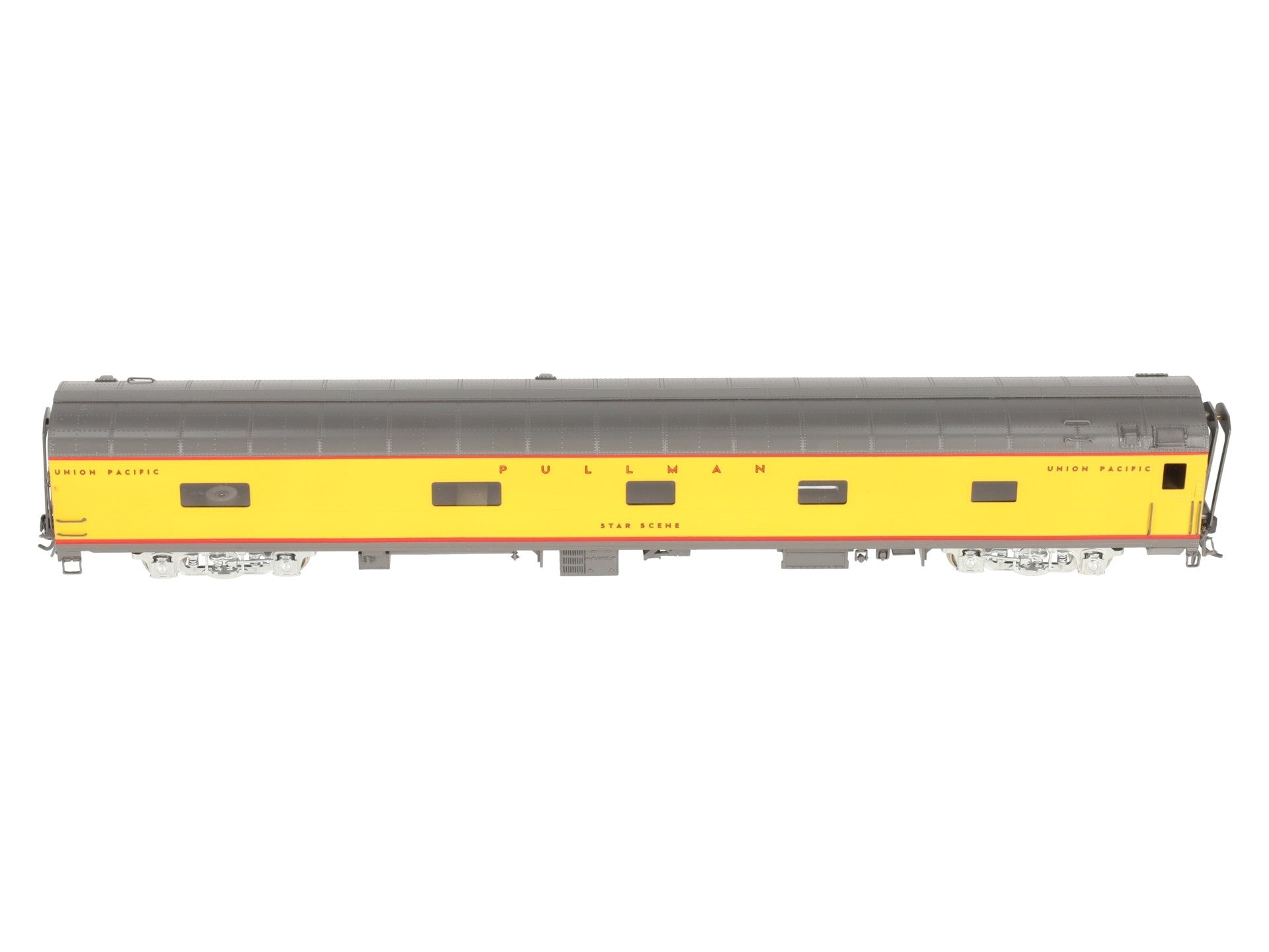 Wasatch HO Scale BRASS Union Pacific 11 BR Star Sleeper Passenger Car- Painted/Box