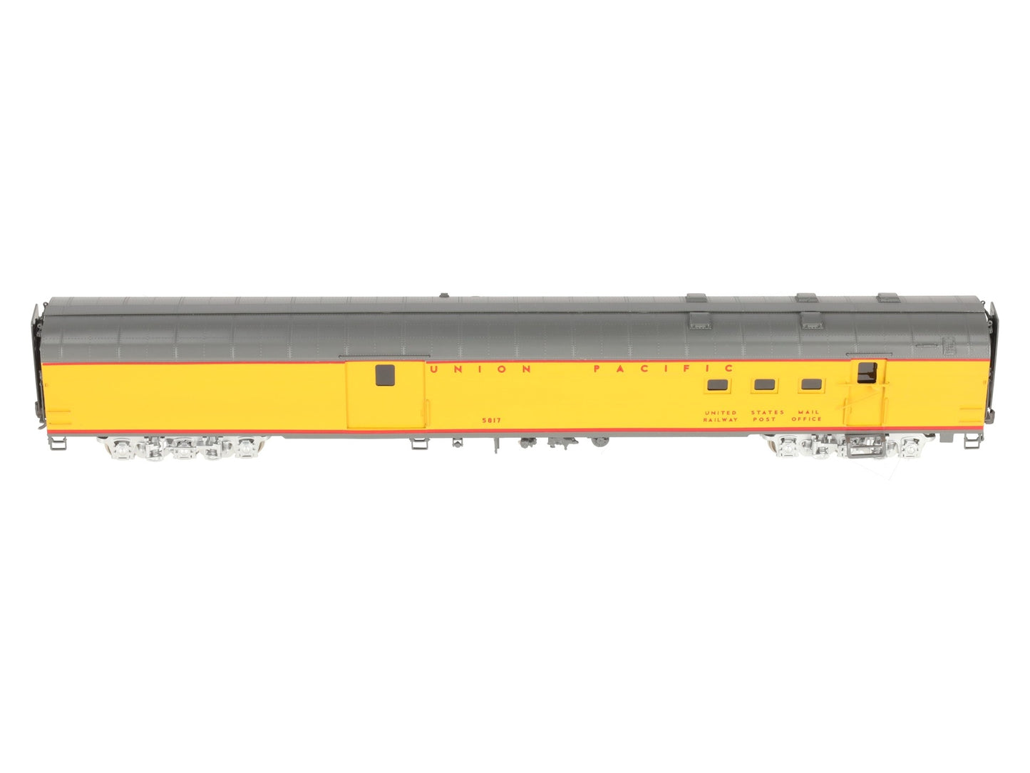 Wasatch HO Scale BRASS Union Pacific Postal Mail Storage Car 5816-5820- Painted/Box