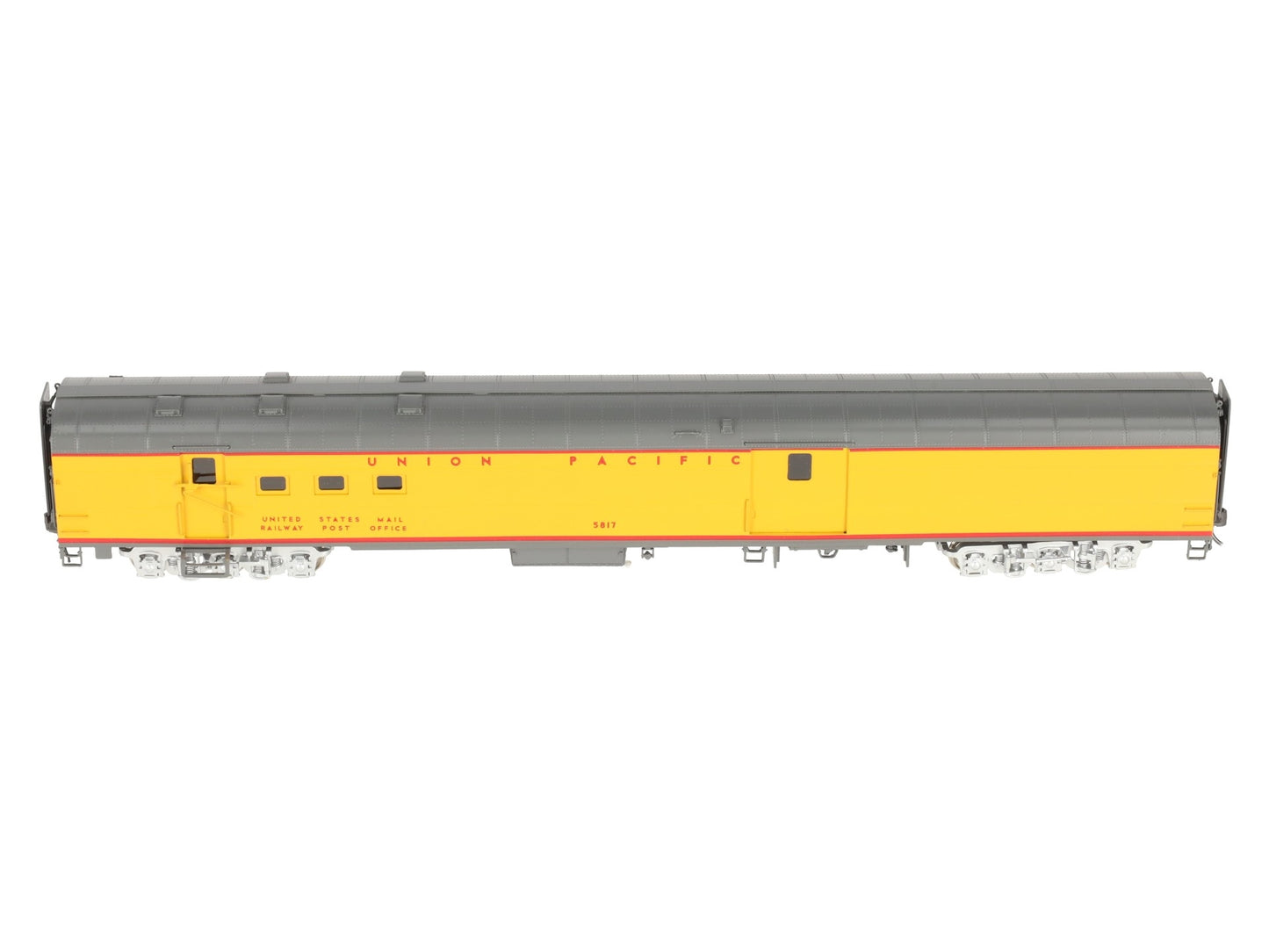 Wasatch HO Scale BRASS Union Pacific Postal Mail Storage Car 5816-5820- Painted/Box