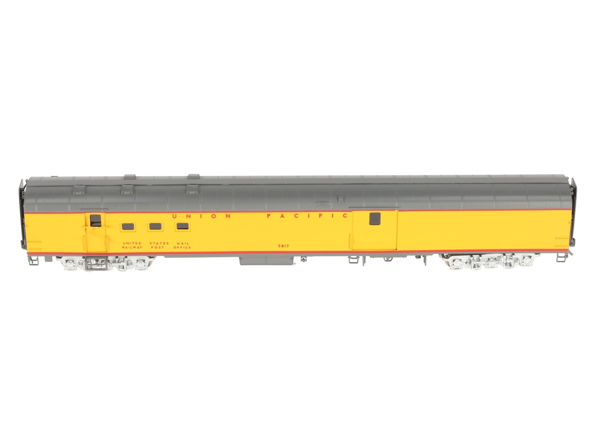 Wasatch HO Scale BRASS Union Pacific Postal Mail Storage Car 5816-5820- Painted/Box