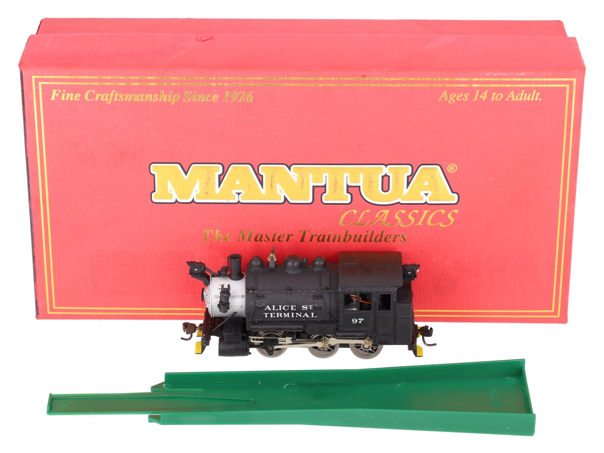 Mantua 393105 HO Alice St. Terminal 0-6-0 Tank Switcher -Custom/Box