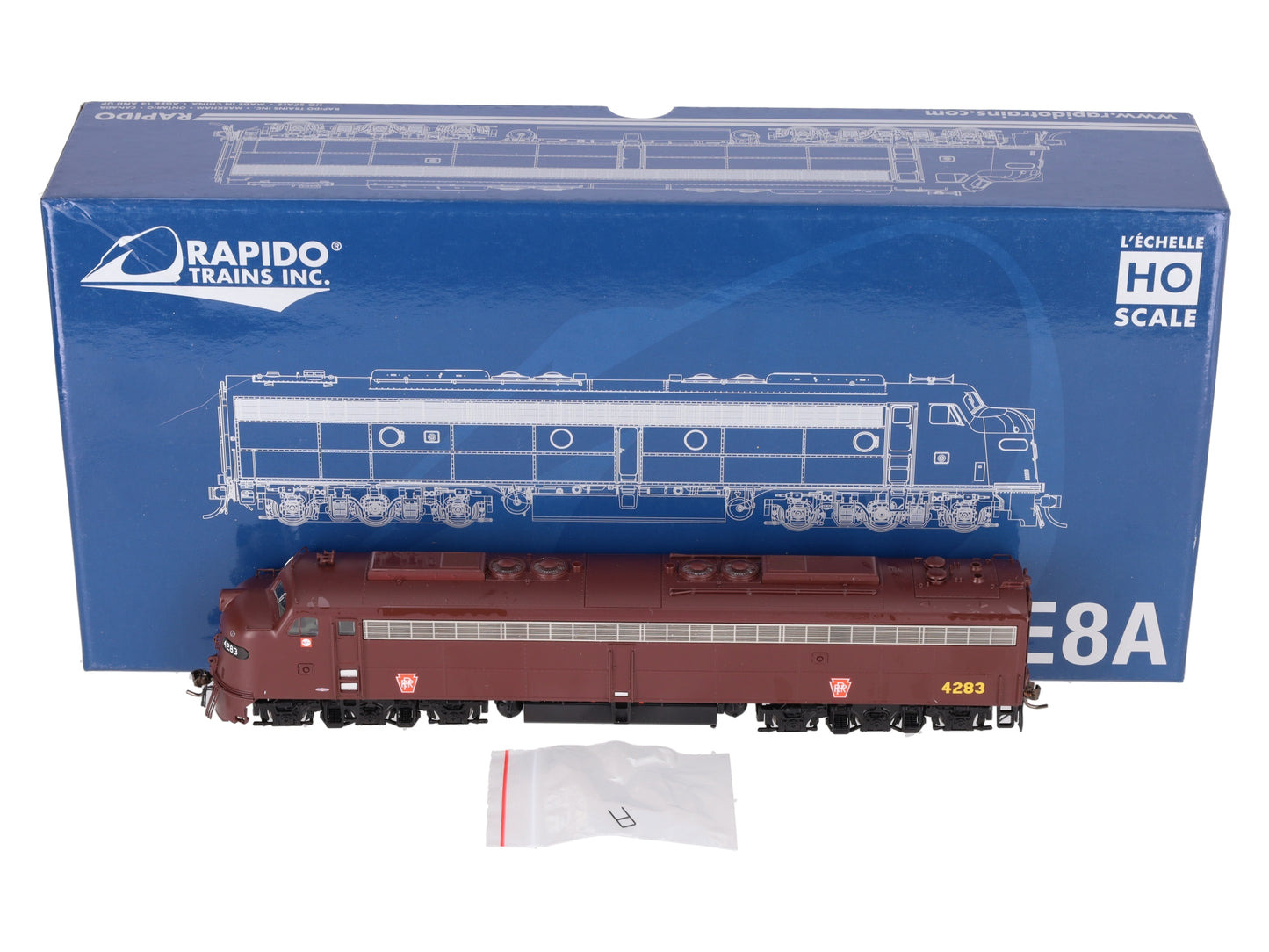 Rapido Trains 28560 HO PRR EMD E8A Diesel Loco with ESU LokSound DCC Sound #4283 LN/Box