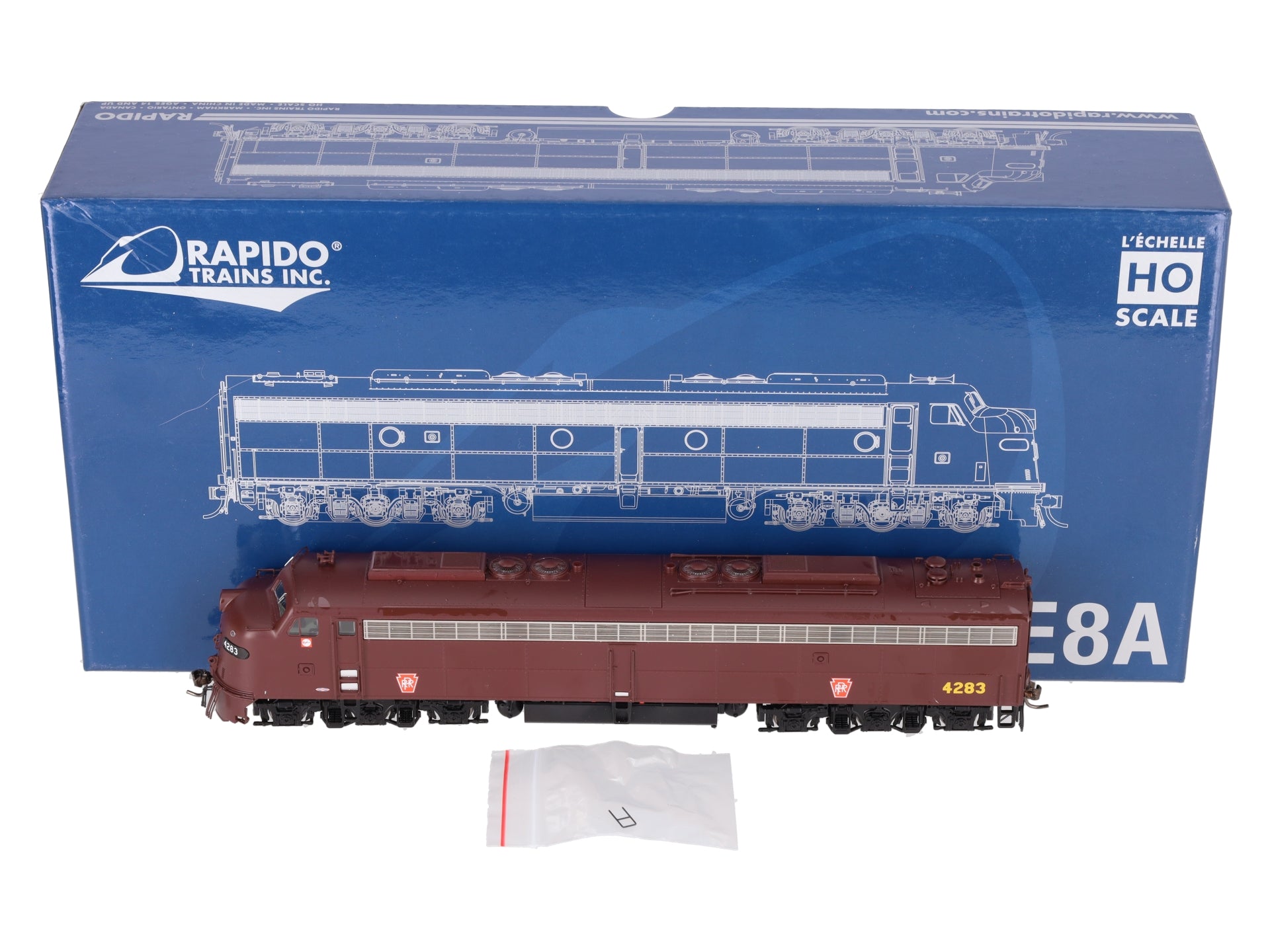 Rapido Trains 28560 HO PRR EMD E8A Diesel Loco with ESU LokSound DCC Sound #4283 LN/Box