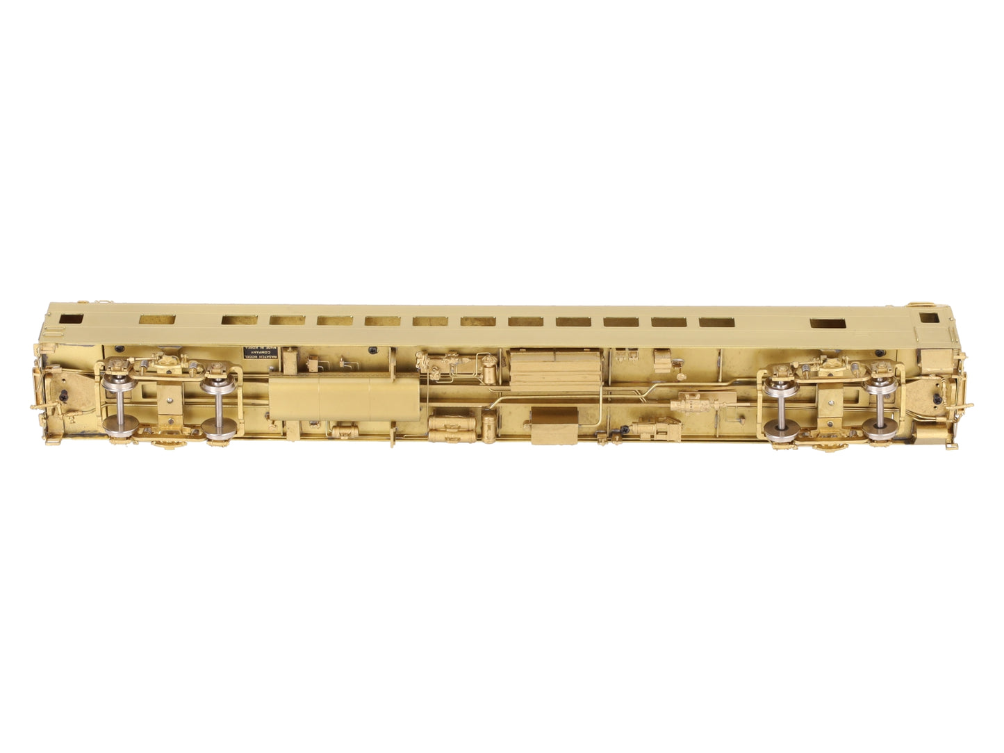 Wasatch HO Scale BRASS Union Pacific Passenger Coach Car 5450-5487- Unpainted EX/Box
