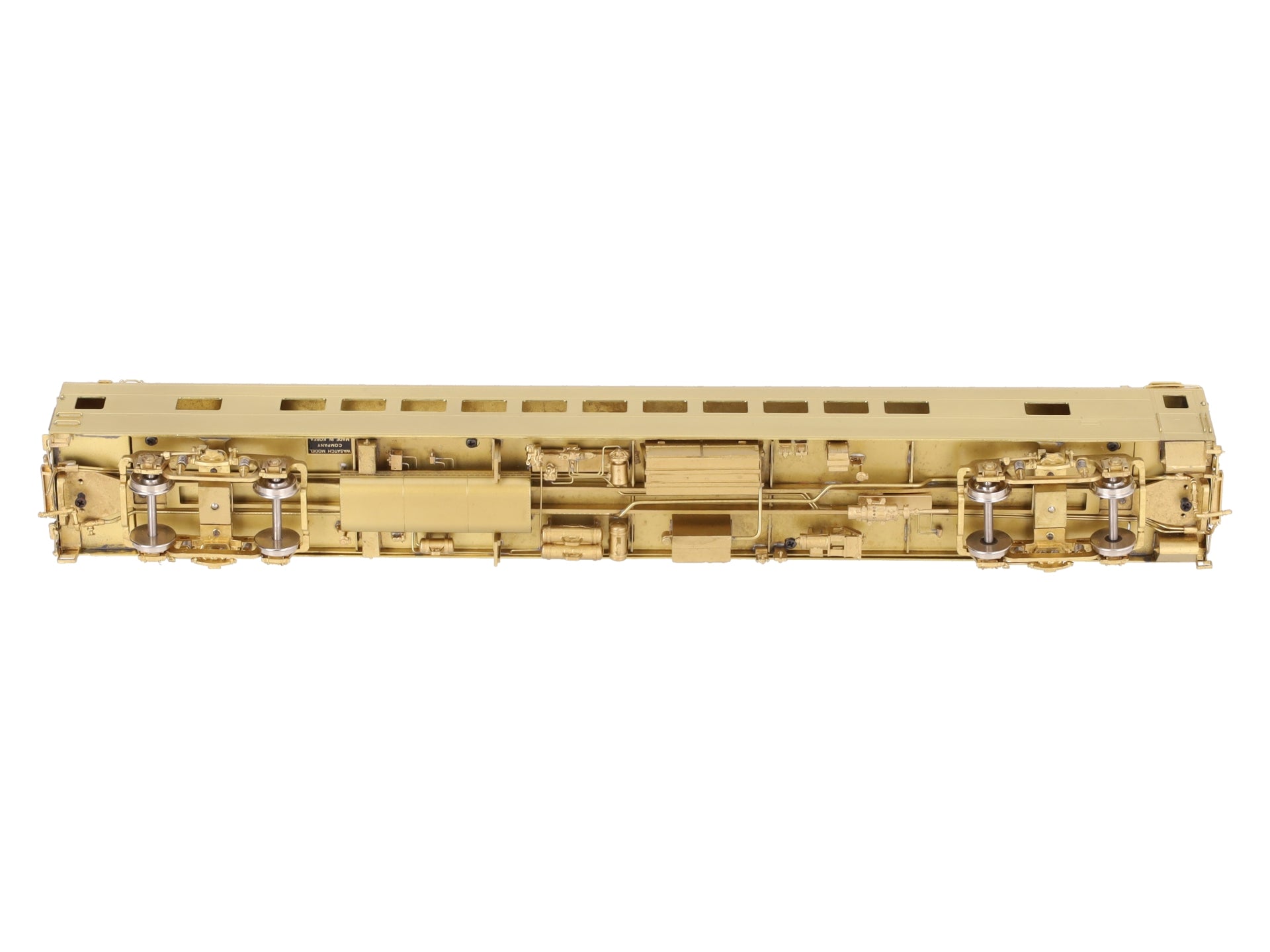Wasatch HO Scale BRASS Union Pacific Passenger Coach Car 5450-5487- Unpainted EX/Box
