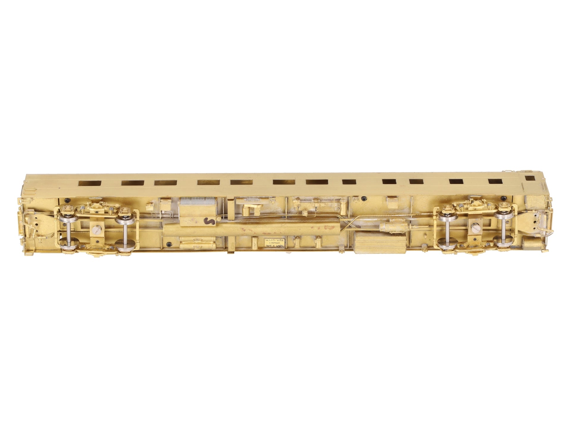 Wasatch HO Scale BRASS Combine Passenger Car- Unpainted EX/Box