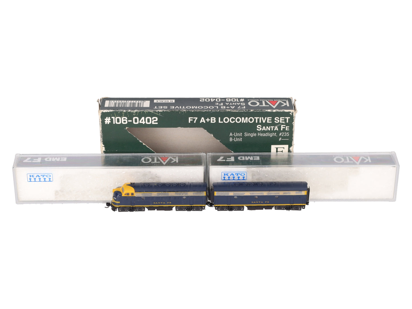 Kato 106-0402 N Santa Fe F7 AB Diesel Set EX/Box