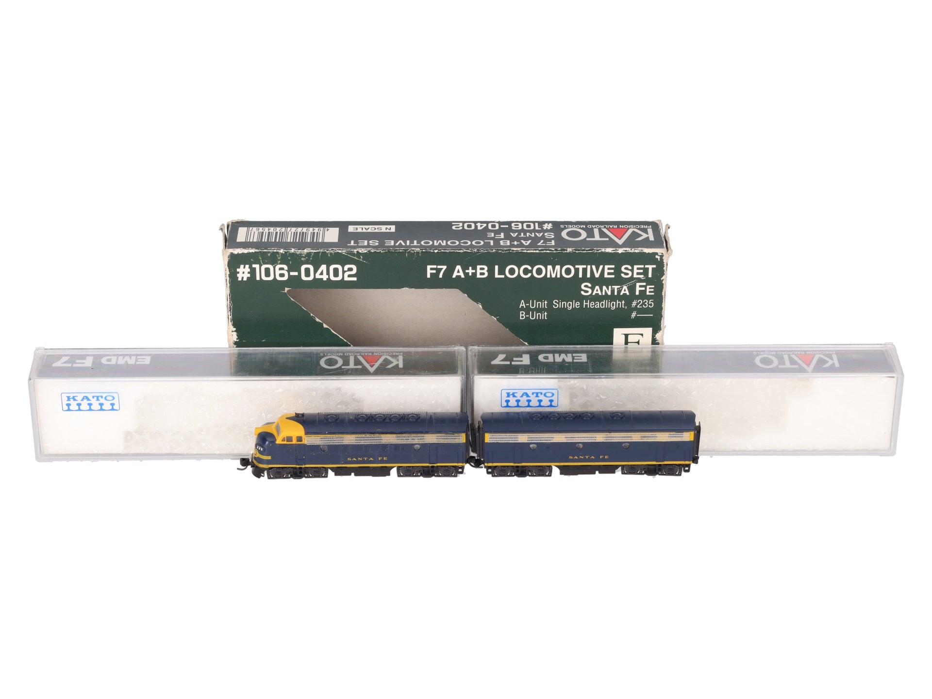 Kato 106-0402 N Santa Fe F7 AB Diesel Set EX/Box