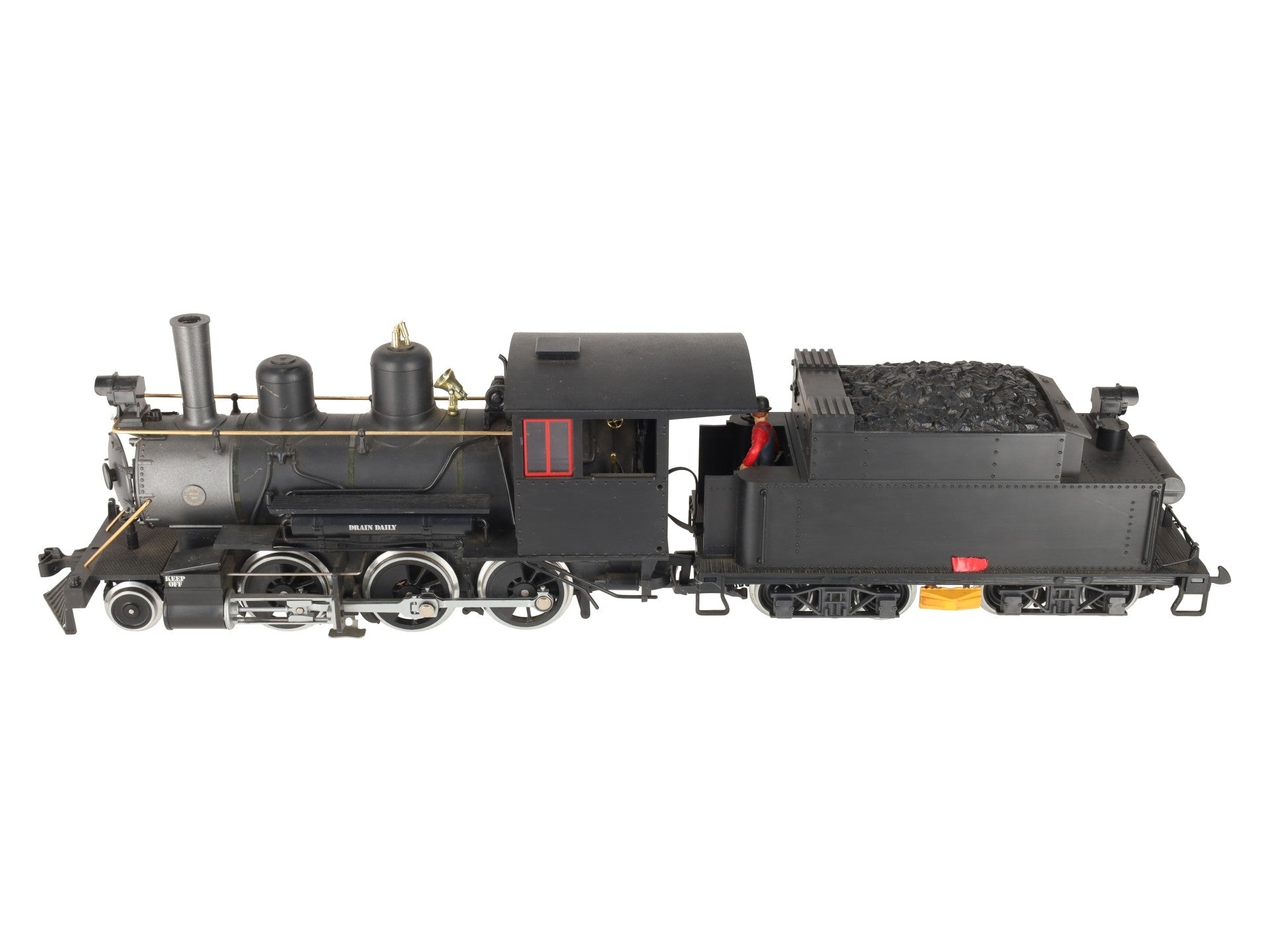 LGB 23191 G Scale Undecorated Mogul Steam Locomotive & Tender VG/Box