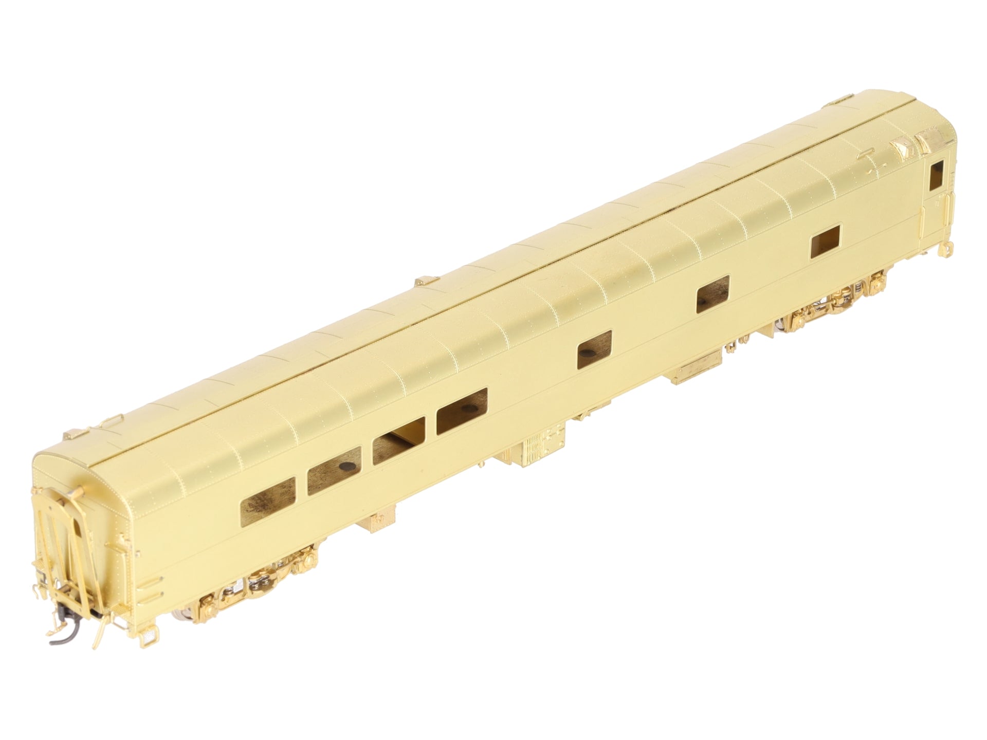 Wasatch HO Scale BRASS Union Pacific 5 Bedroom Club City Sleeper Car- Unpainted EX/Box