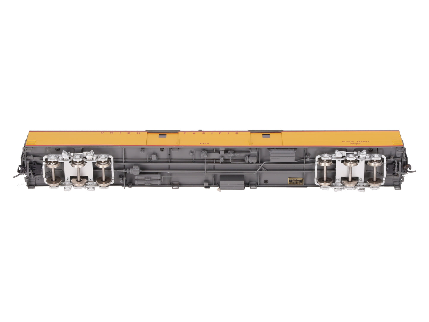 Wasatch HO Scale BRASS Union Pacific 6300-6324 Baggage Passenger Car- Painted/Box